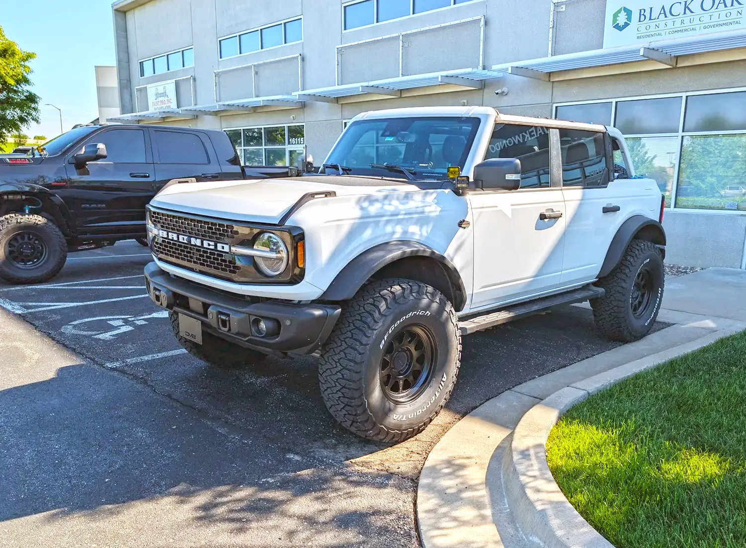 Ford Bronco 37s! Method 316 wrapped in BFG KO3 37x12.50R17 with white lettering 791461-fa7fcbf473370da6c6dad2e95f47dc89