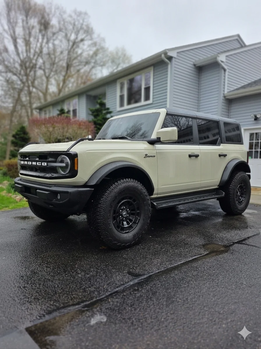 Ford Bronco 1.5” wheel spacers with Sasquatch installed 1776544516142