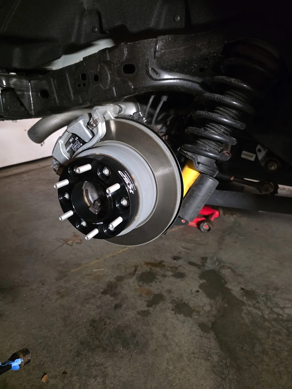 Ford Bronco 1.5” wheel spacers with Sasquatch installed 20260417_202559