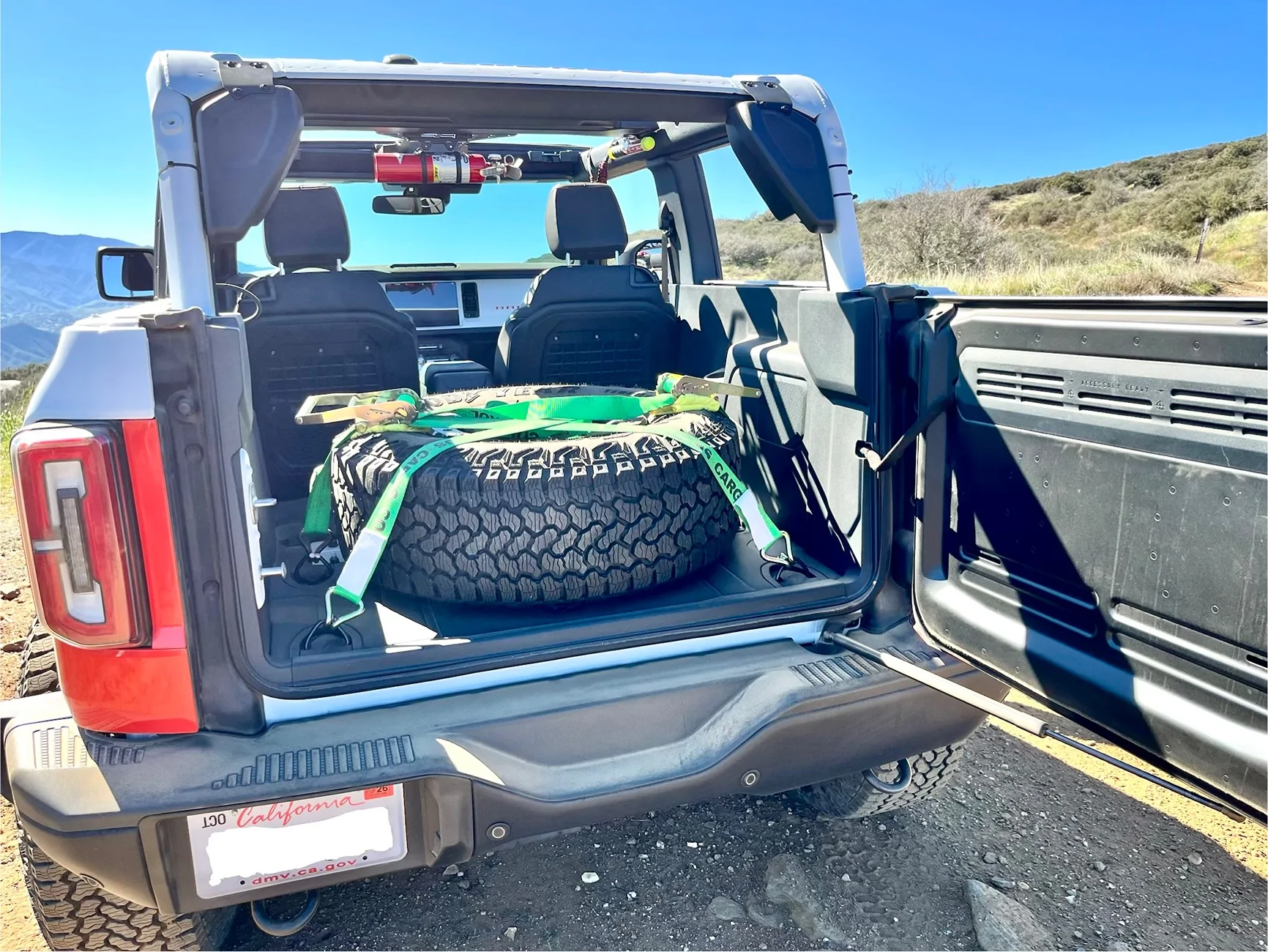 Ford Bronco Remounting the spare tire by yourself? IMG_7505
