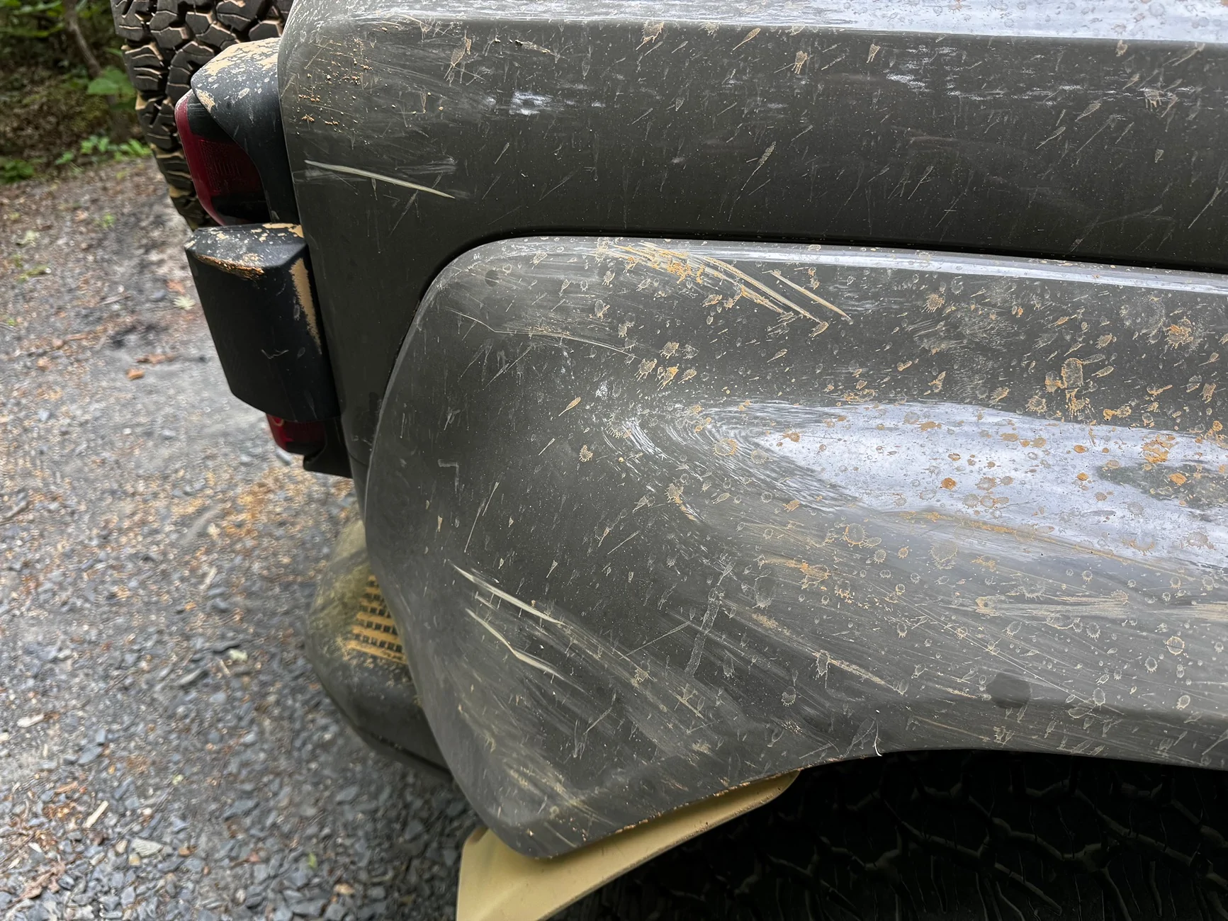 Ford Bronco Got some new trail beauty marks at Uwharrie this weekend IMG_1669