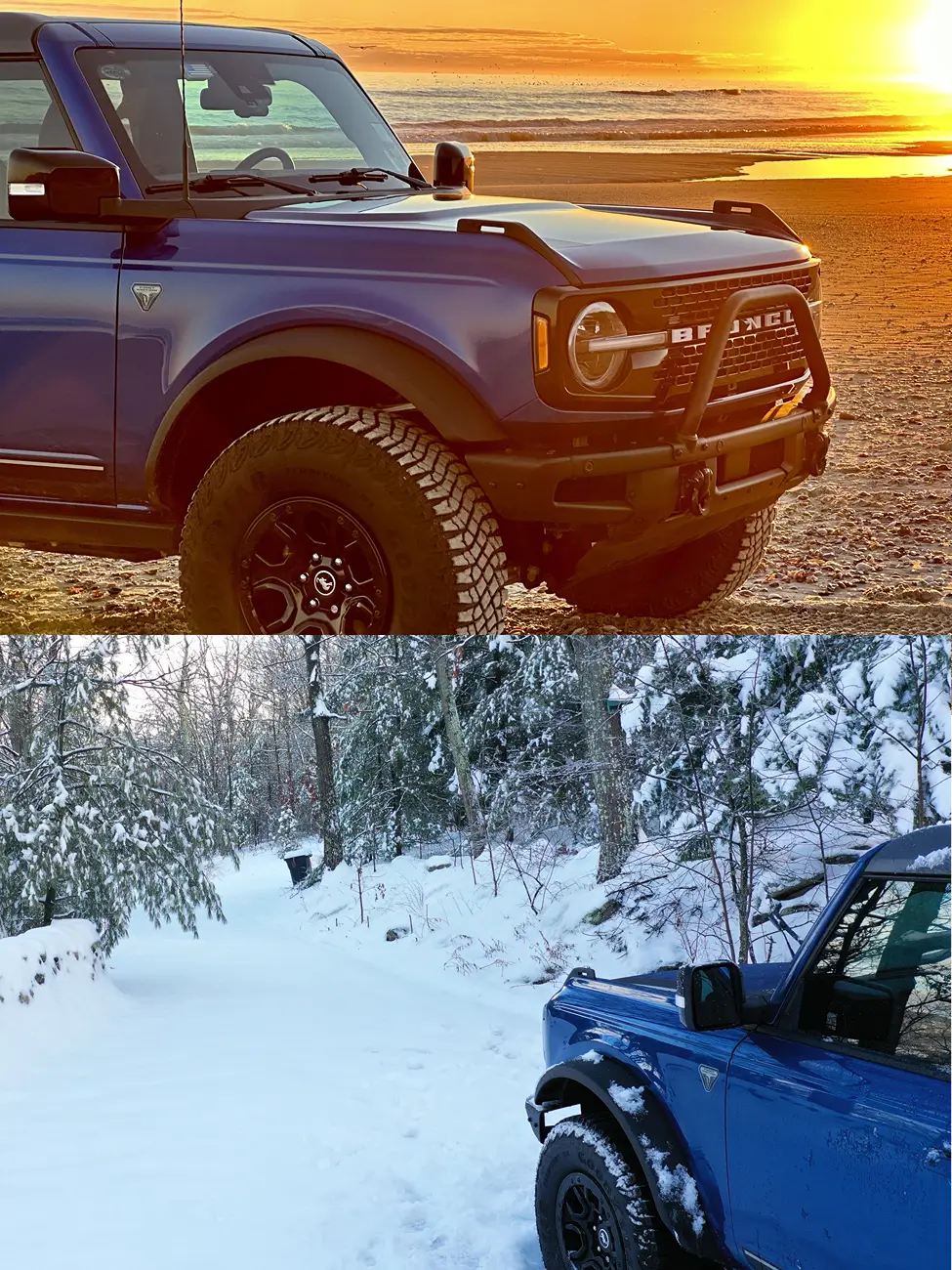 Ford Bronco The Official Bronco6G Photo Challenge Game 📸 🤳 Snow and Beach