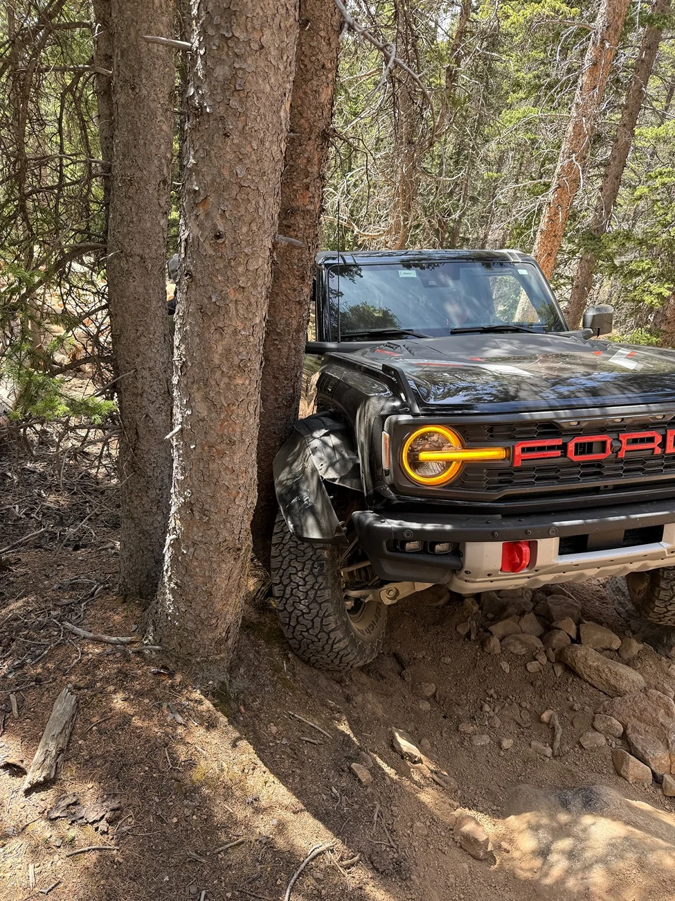Ford Bronco Got some new trail beauty marks at Uwharrie this weekend IMG_6920
