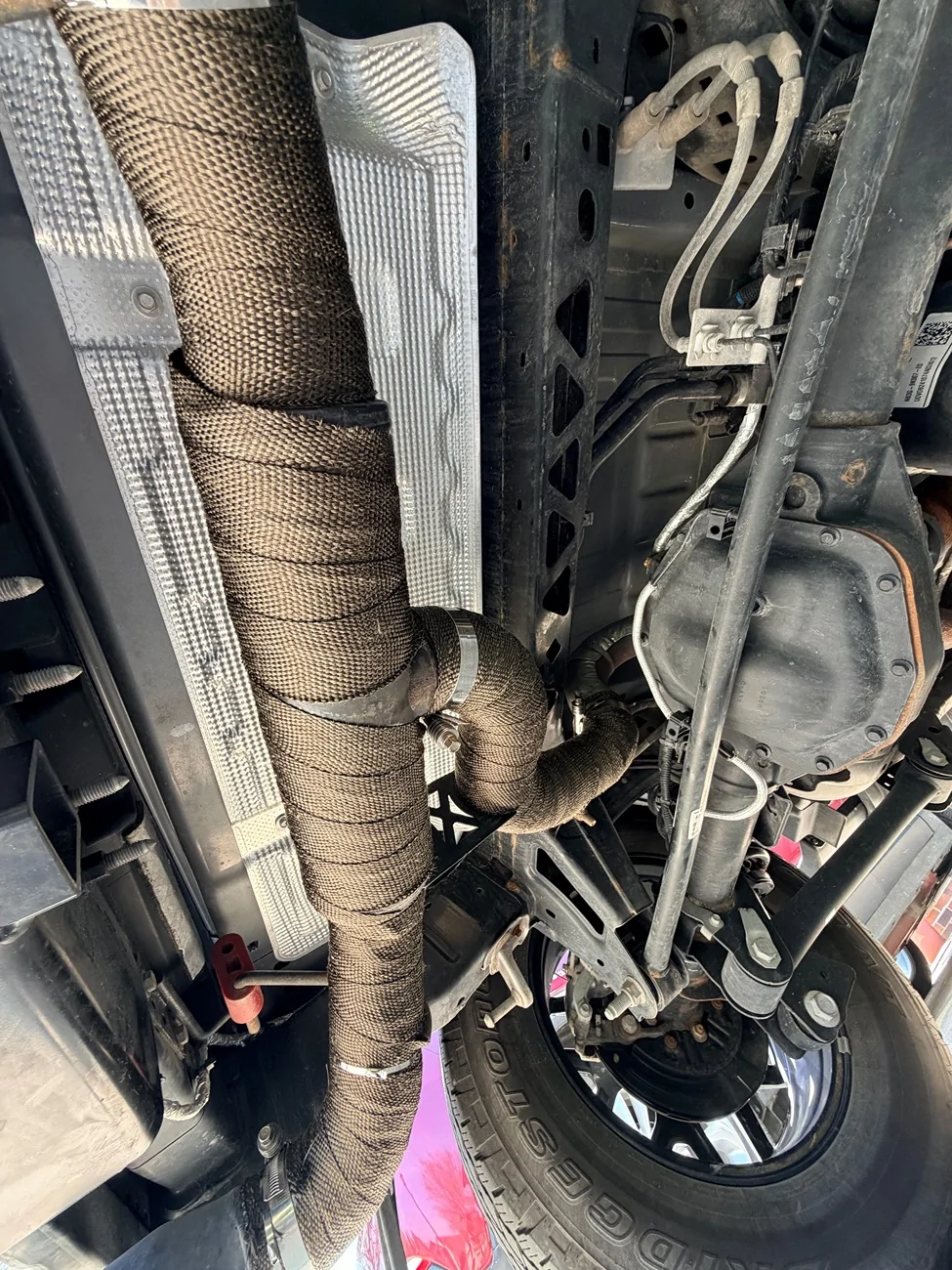 Ford Bronco Magnaflow Axle Back Exhaust Drone IMG_2561
