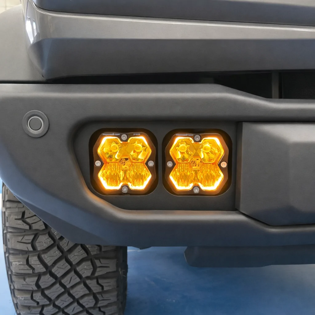 Ford Bronco NEW| Baja Designs Squadron 2.0 Capable Bumper Fog Kit Baja Designs 2 #3