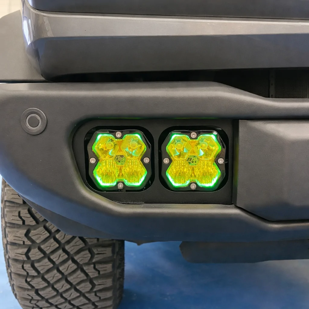 Ford Bronco NEW| Baja Designs Squadron 2.0 Capable Bumper Fog Kit Baja Designs 2 #2
