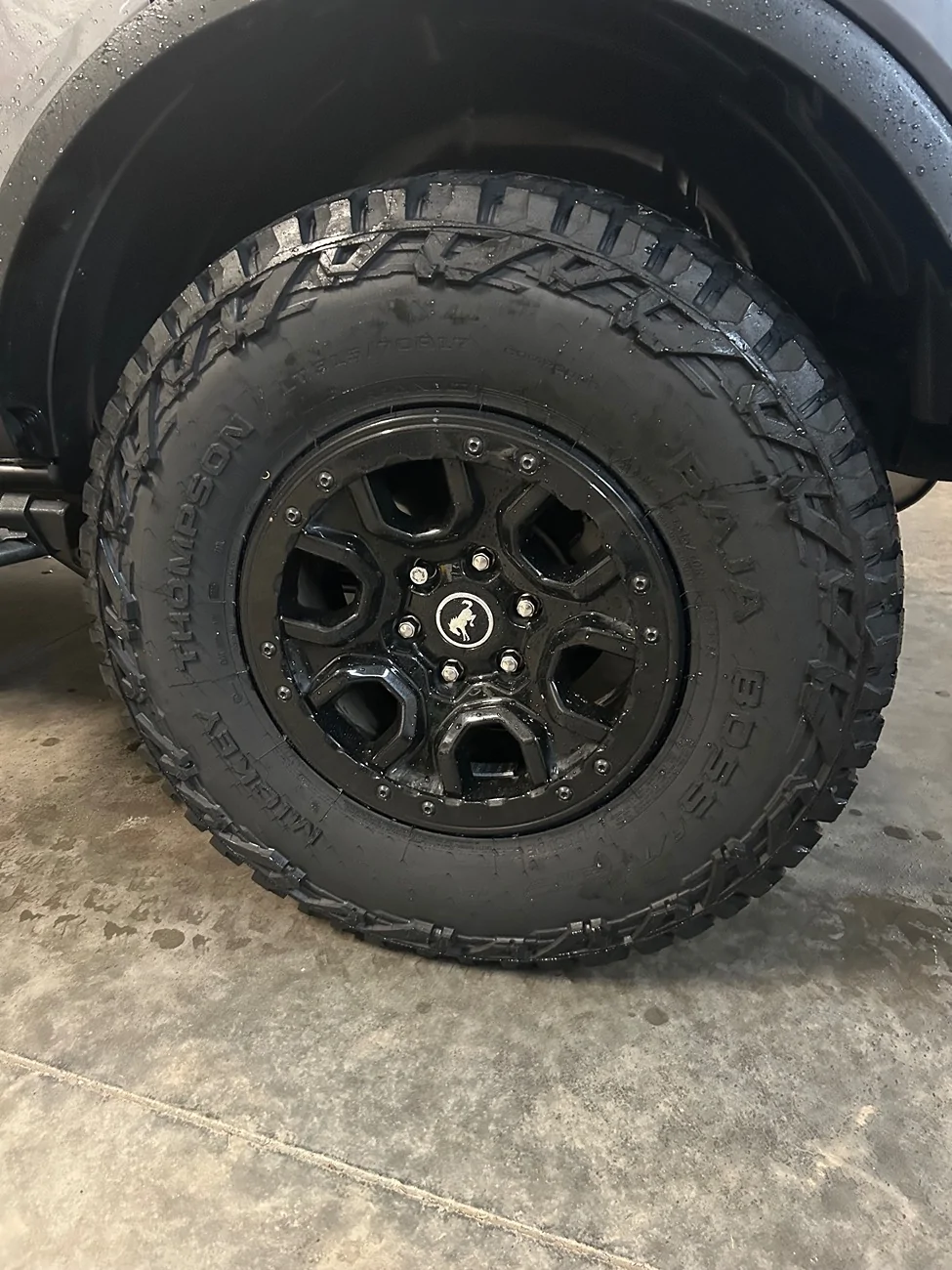 Ford Bronco Got some new shoes today: Mickey Thompson Baja Boss AT Tires in 35x12.5 r17 IMG_5529