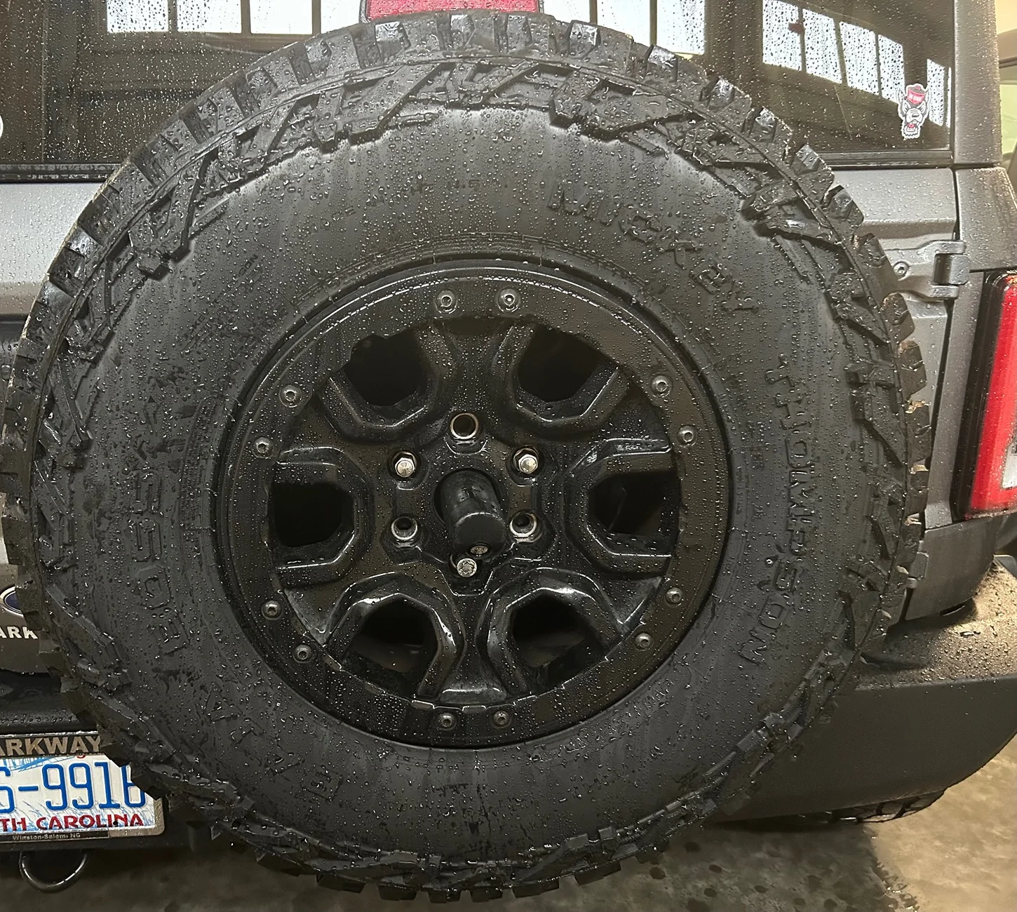 Ford Bronco Got some new shoes today: Mickey Thompson Baja Boss AT Tires in 35x12.5 r17 IMG_5528