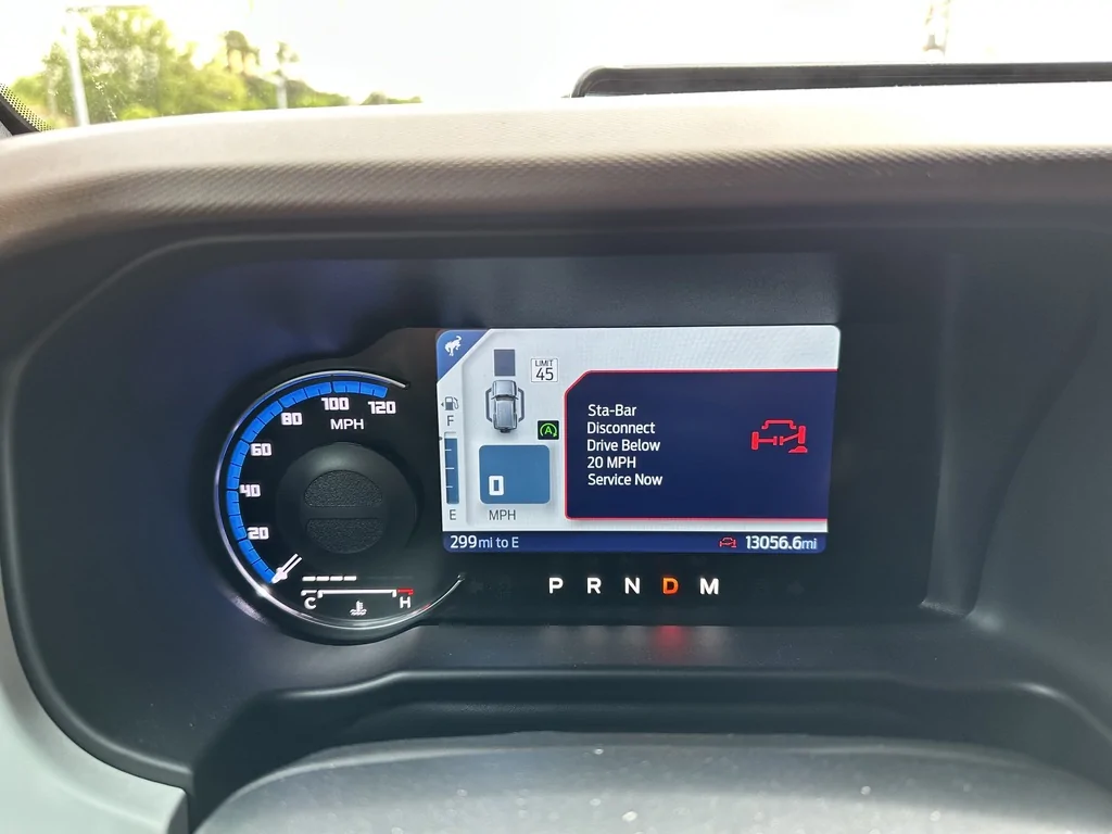 Ford Bronco Sta-bar disconnected error twice now.... EE8C2E26-F515-4B8B-B157-589505B4436B_1_105_c