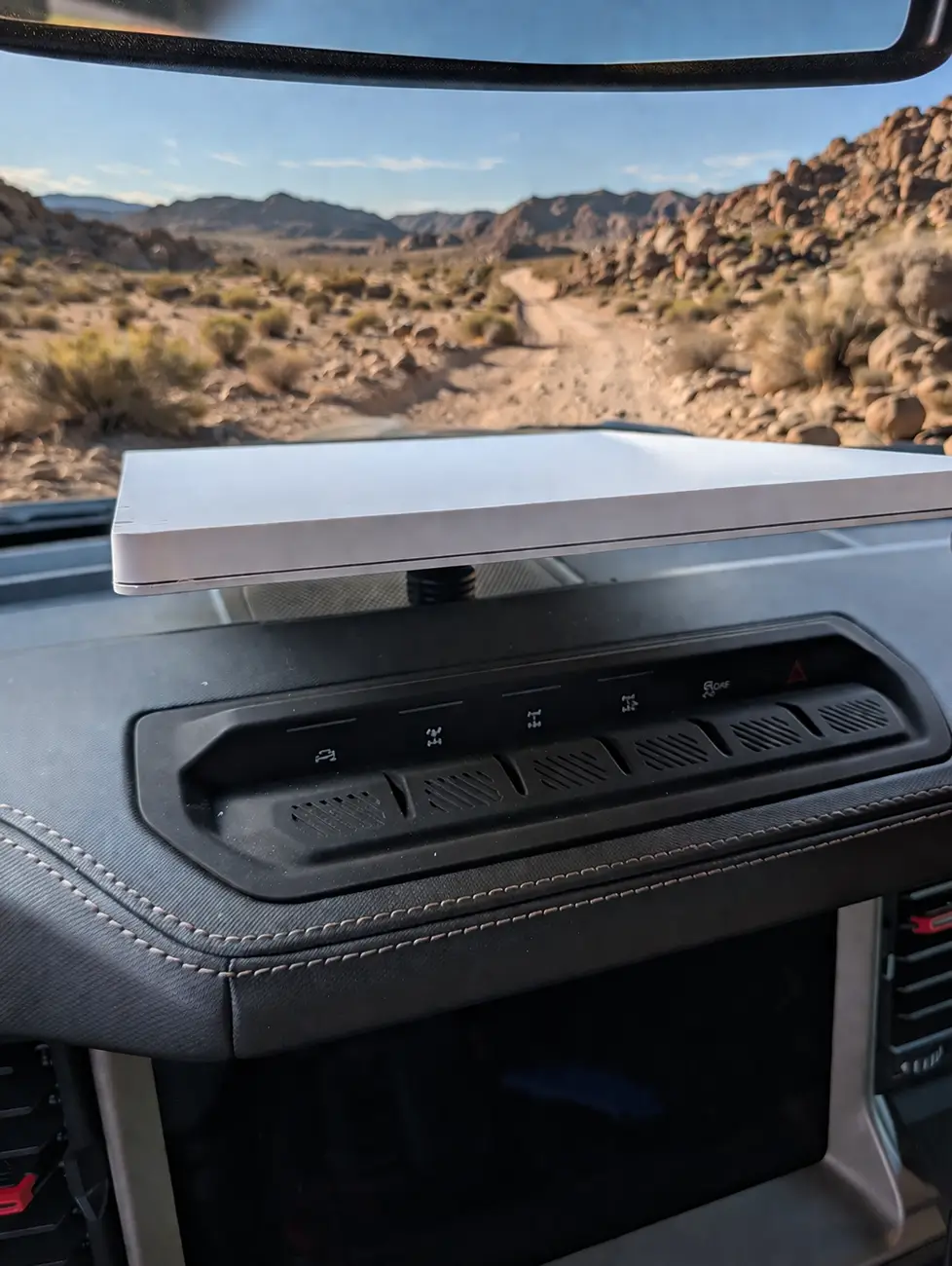 Ford Bronco Starlink Mini AMPS Universal Mount for RAM, Bulletpoint, Tackform, etc. BroncoDash3