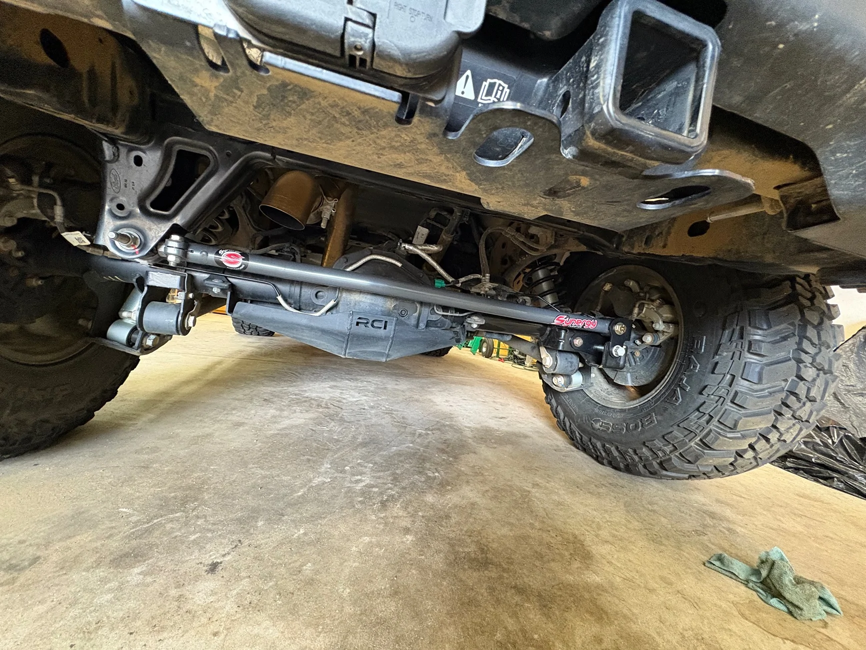 Ford Bronco Rear TracBar Relocation Bracket - Get One! IMG_4008