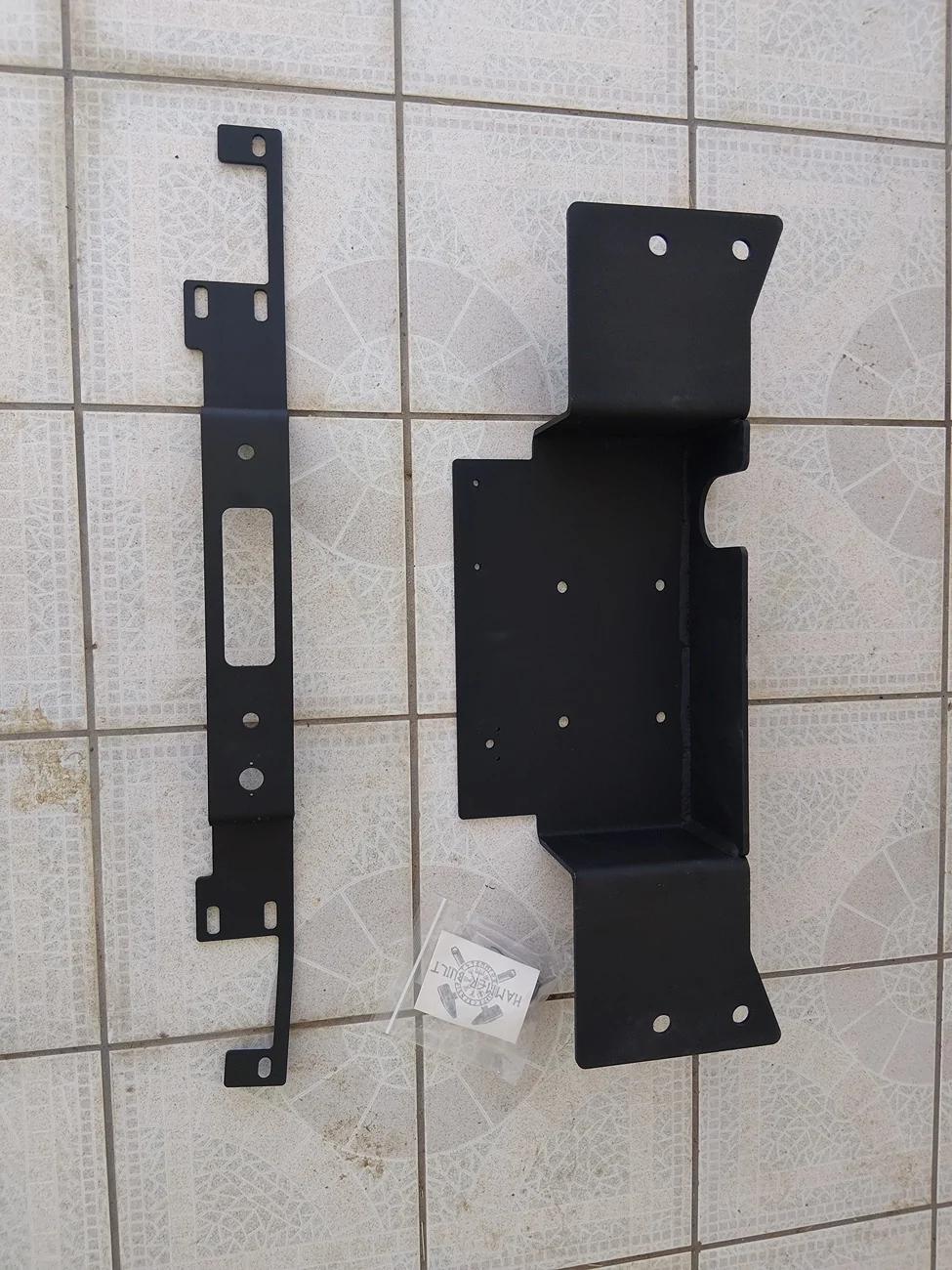 Ford Bronco Hammer built winch mount 20260502_103035