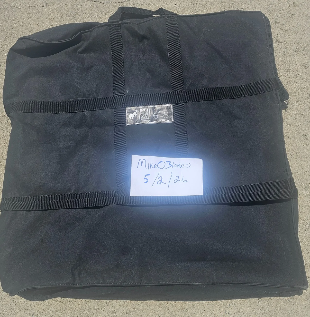 Ford Bronco FS - 2 Dr HT Panel Bag $25 20260502_122352