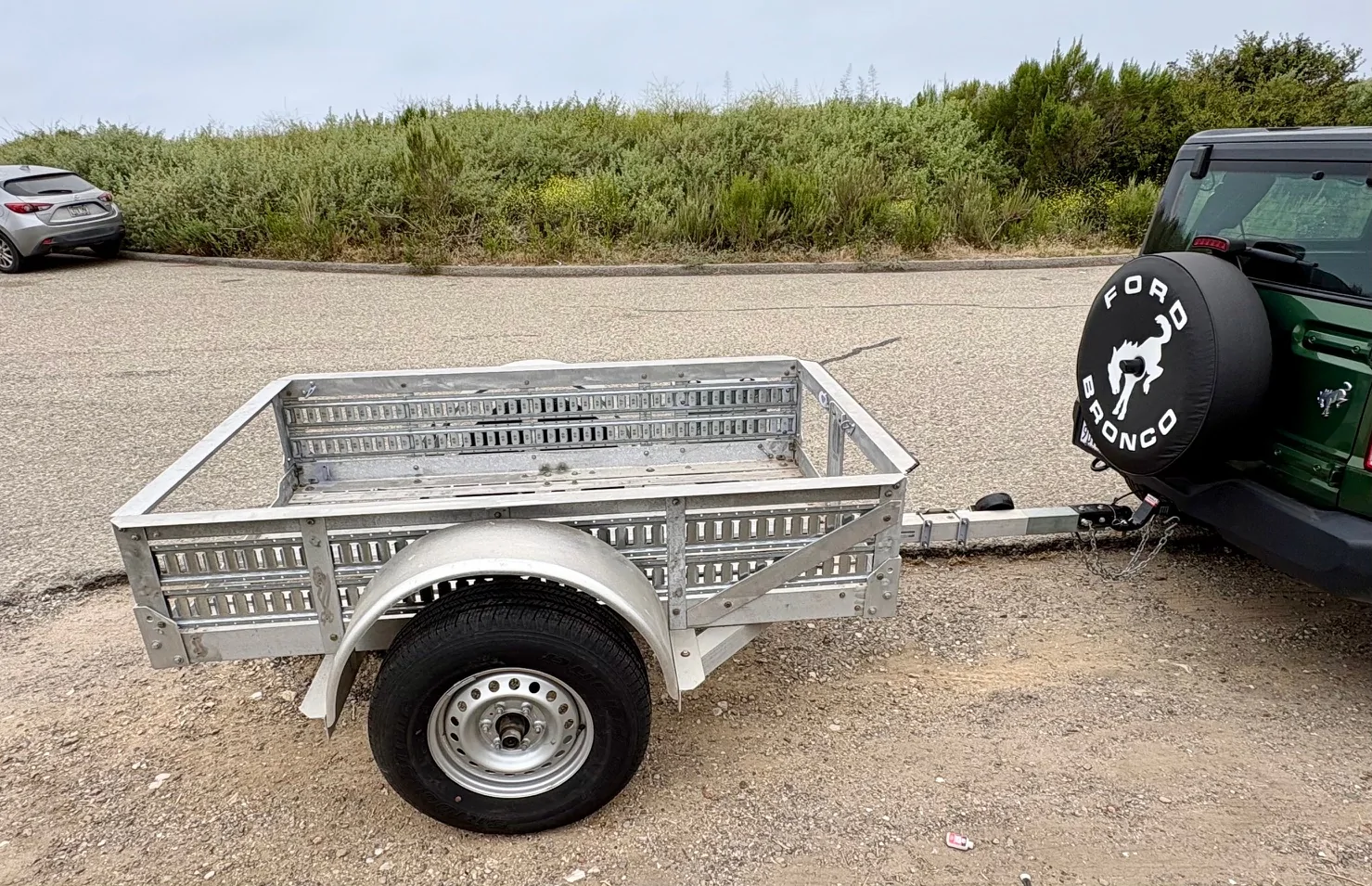 Ford Bronco For Sale: Custom Aluminum Off-Road / Overland Trailer – Built for Ford Bronco bronco trailer 2