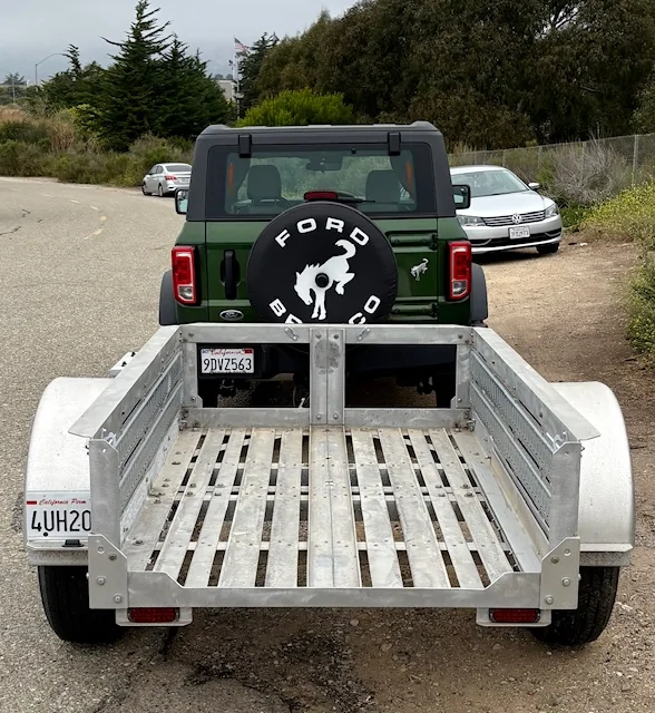 Ford Bronco For Sale: Custom Aluminum Off-Road / Overland Trailer – Built for Ford Bronco bronco trailer 8
