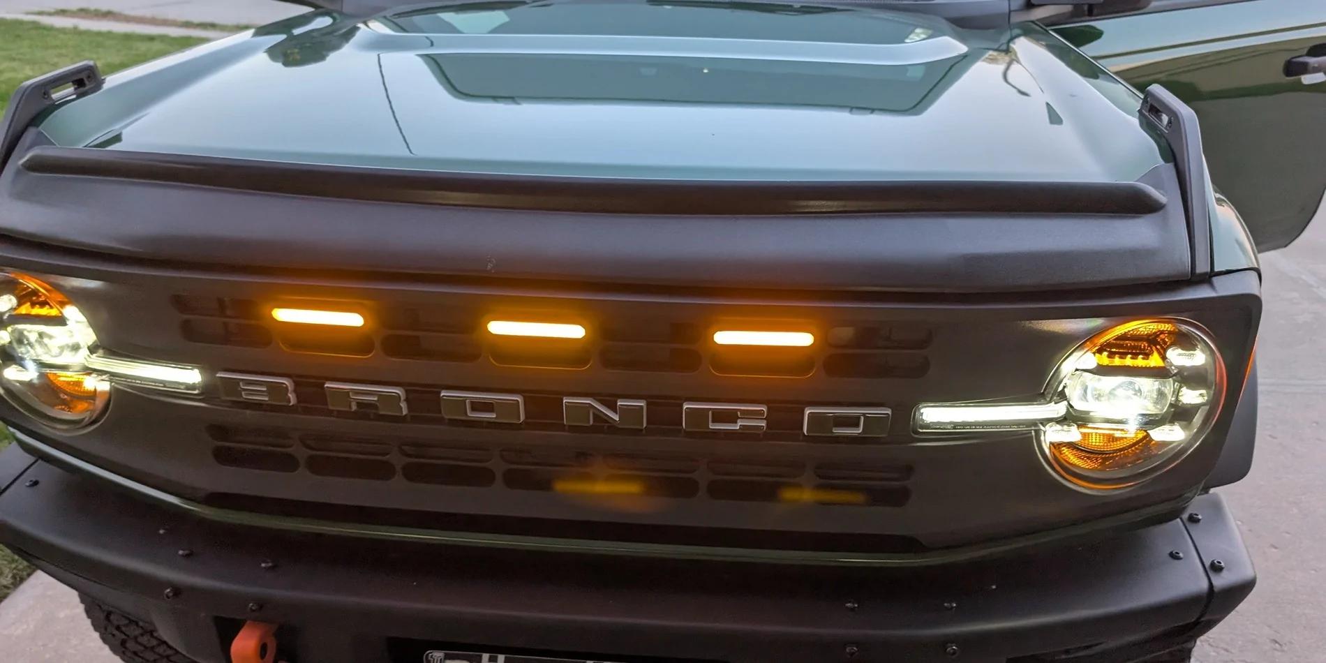 Ford Bronco Iceman's Lil Green Pony Build - 2024 Black Diamond Mortimo_iAG_Lights-R1