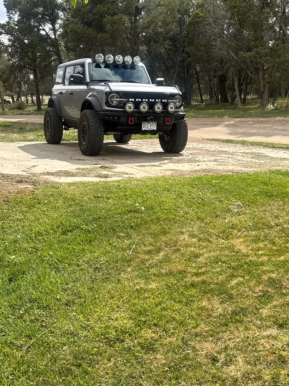 Ford Bronco Hammer built winch mount IMG_1323