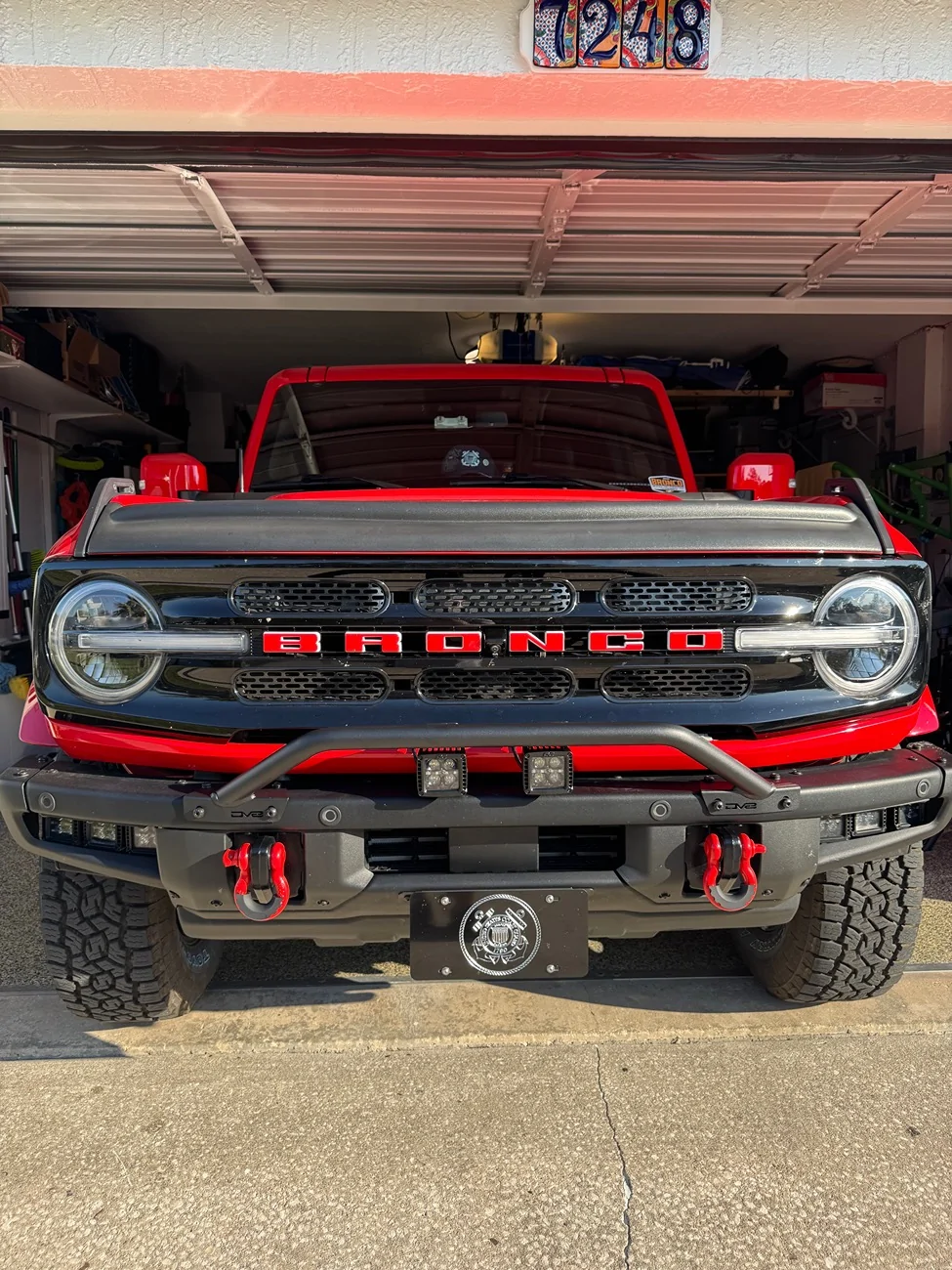 Ford Bronco DV8 Bull Bar and RC 2” DRL pods IMG_3248