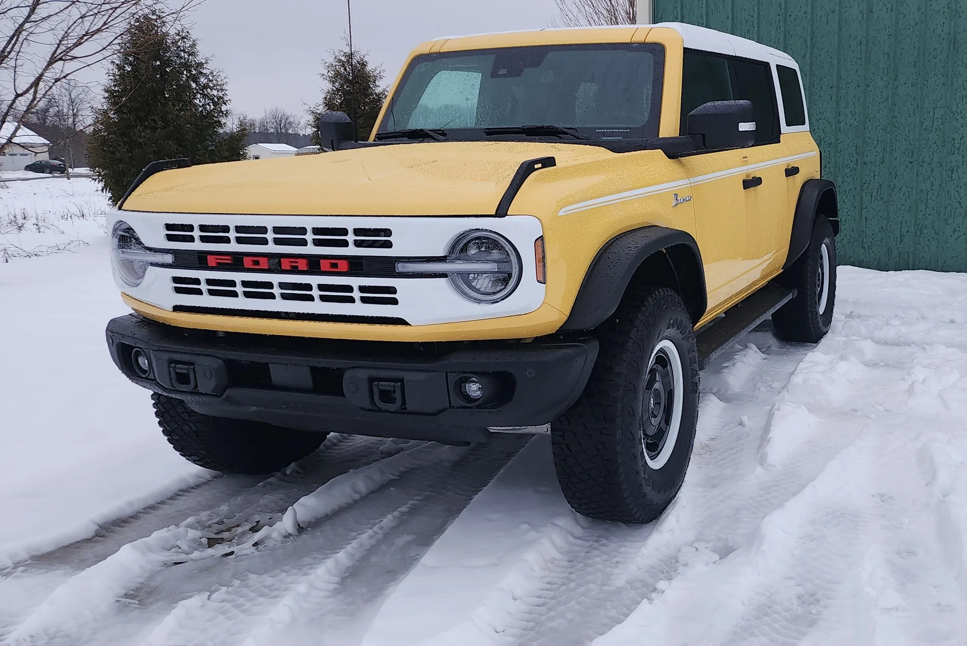 Ford Bronco How far did you travel to pick up your Bronco ? 20240126_165927