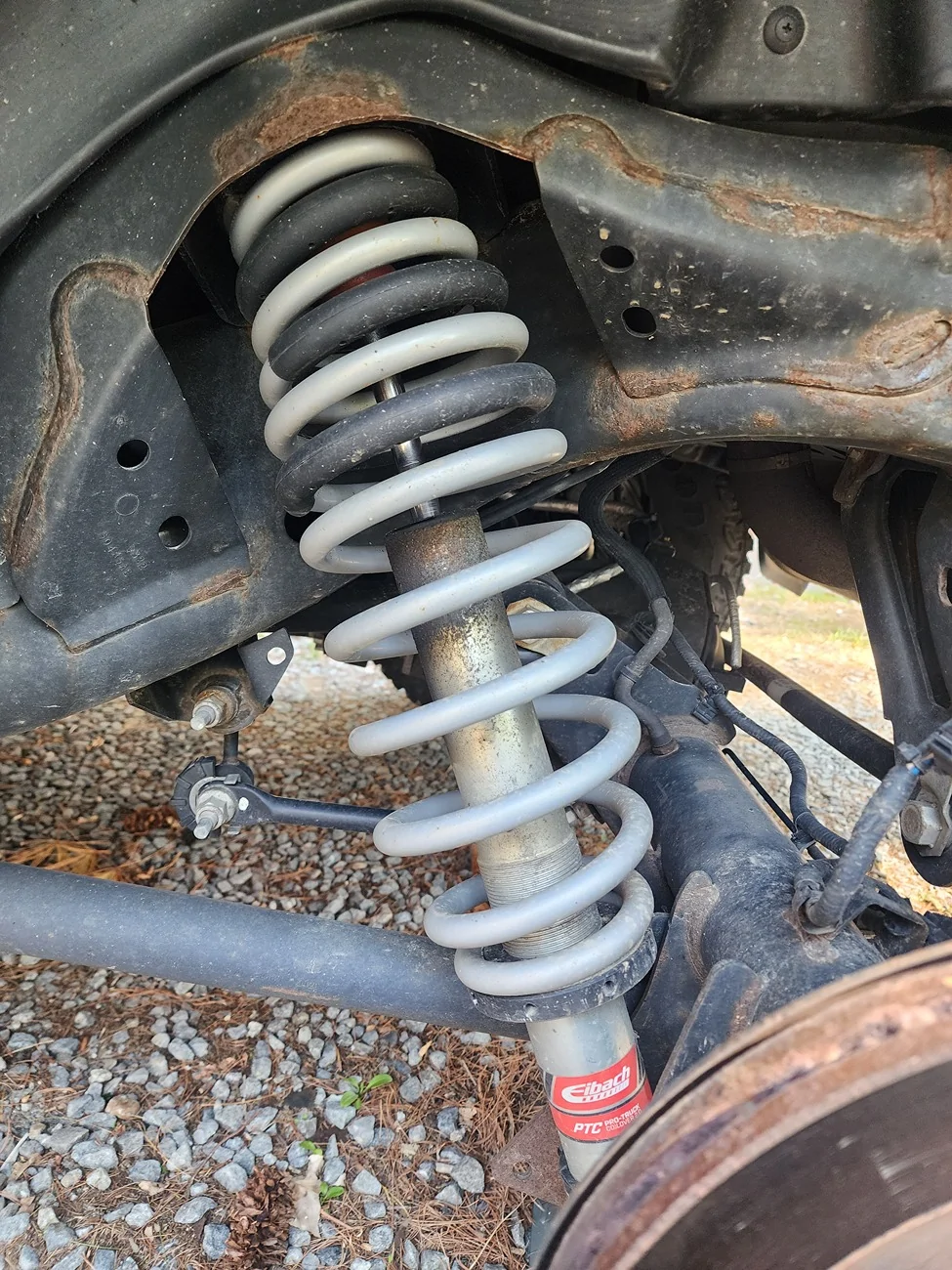 Ford Bronco Is this normal? Eibach rear struts oil buildup 1000031949