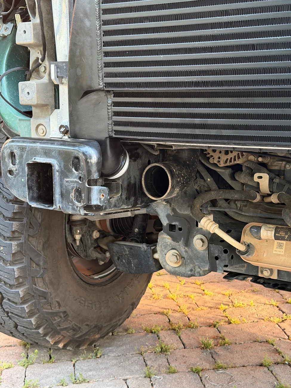 Ford Bronco CVF High Mount Intercooler install and testing IMG_5918