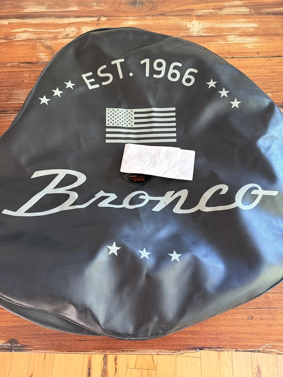 Ford Bronco Spare Tire Cover IMG_1326