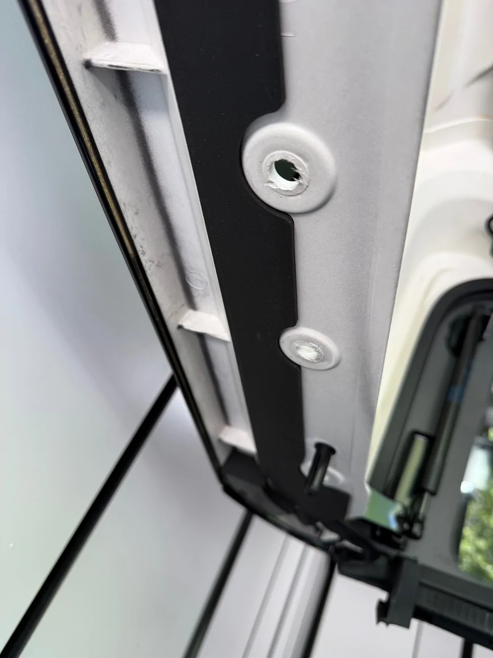 Ford Bronco Rear cargo area side window molle panel question IMG_1886