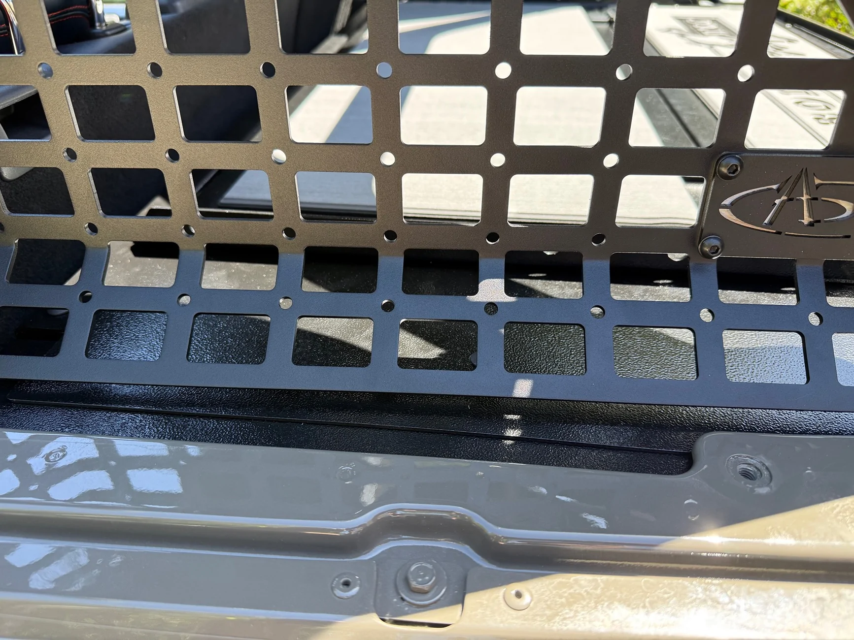 Ford Bronco Rear cargo area side window molle panel question IMG_1885