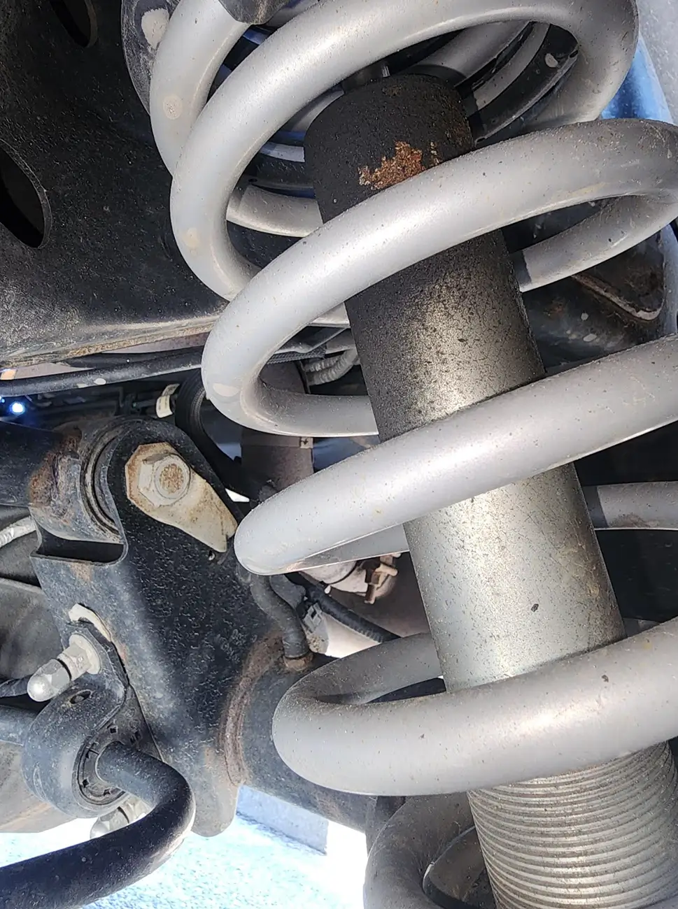 Ford Bronco Is this normal? Eibach rear struts oil buildup Screenshot 2026-05-08 at 10.18.15 AM