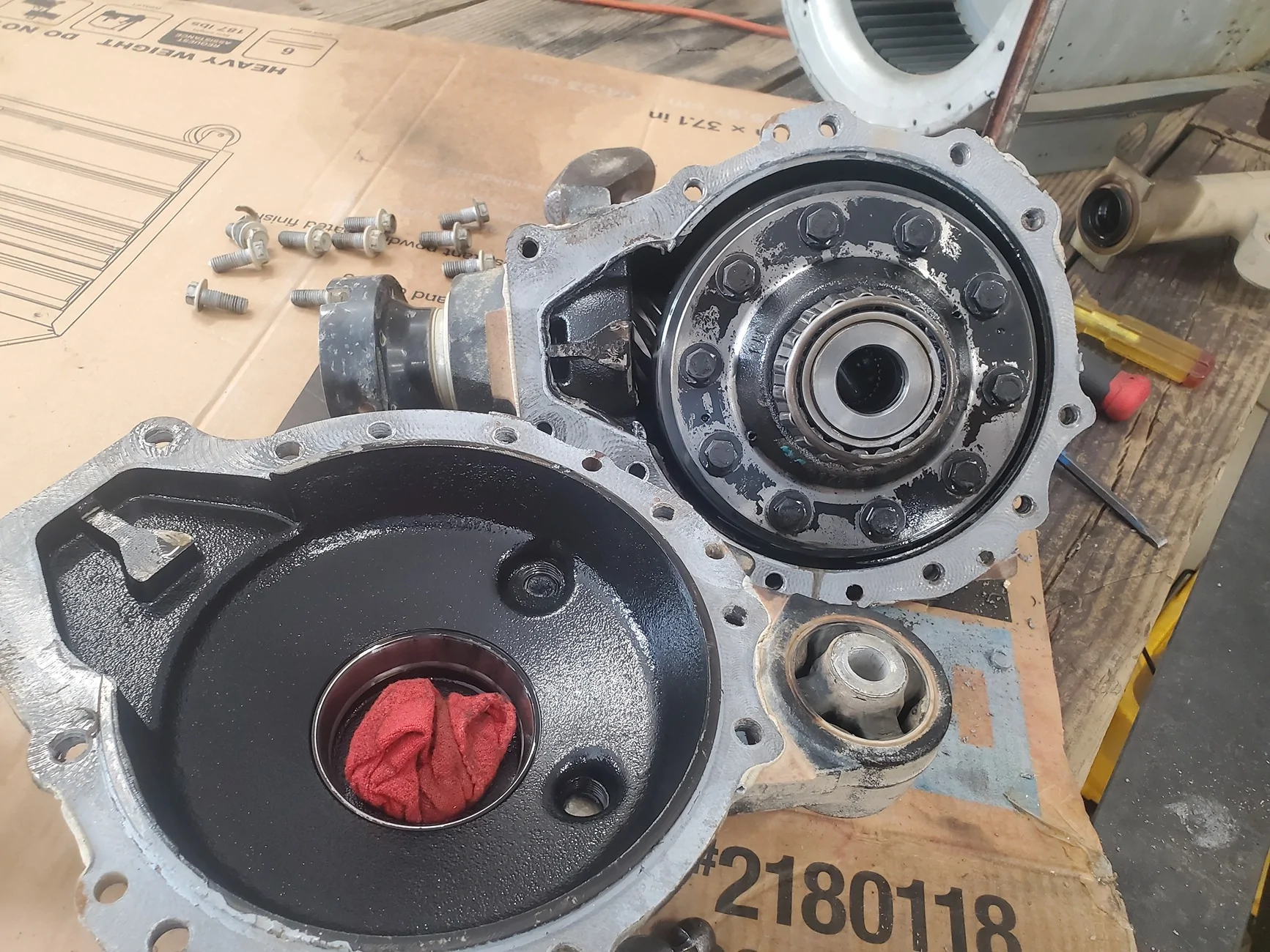 Ford Bronco Ford Performance Axle Swaps - how much labor required? 20250919_100425