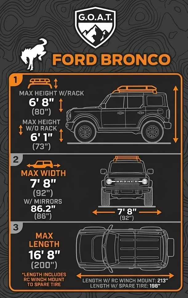 Ford Bronco Bronco Dimensions Card for Parking Garage 1778354037397-bo