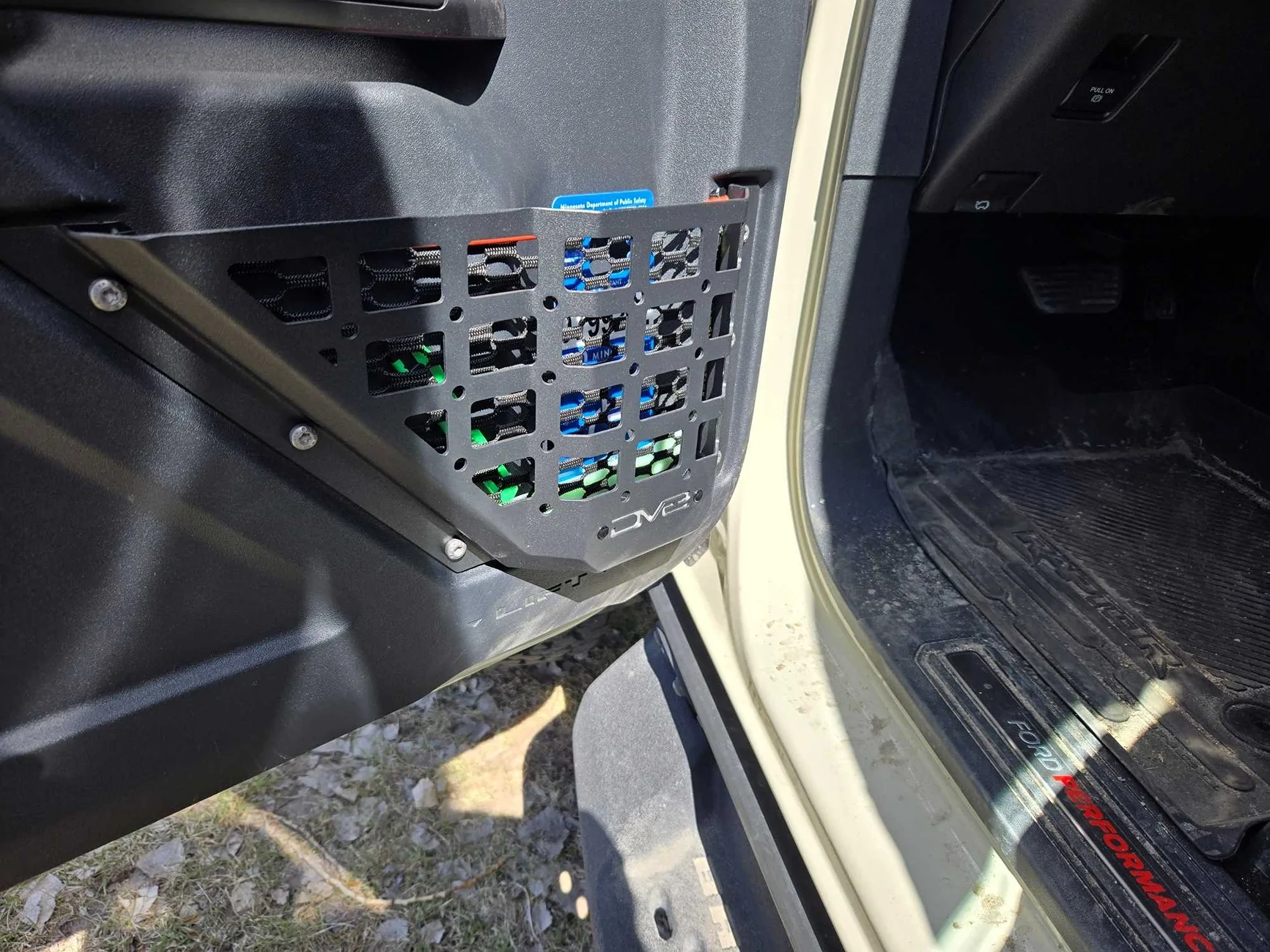 Ford Bronco 2025 Bronco Raptor desert sand build 2025 Bronco Raptor Door Pocket