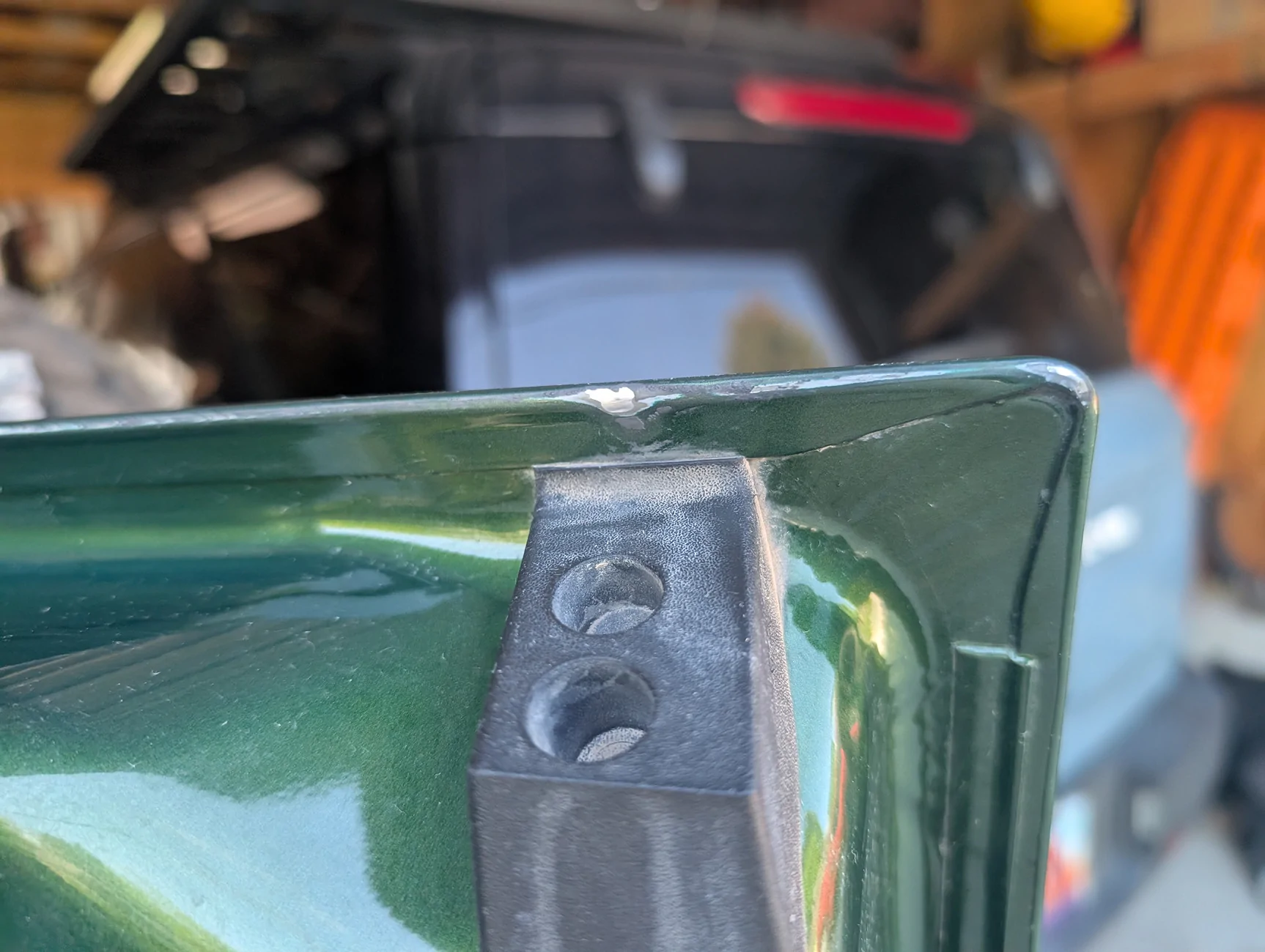 Ford Bronco Excessive paint wear on tailgate PXL_20260509_212032338