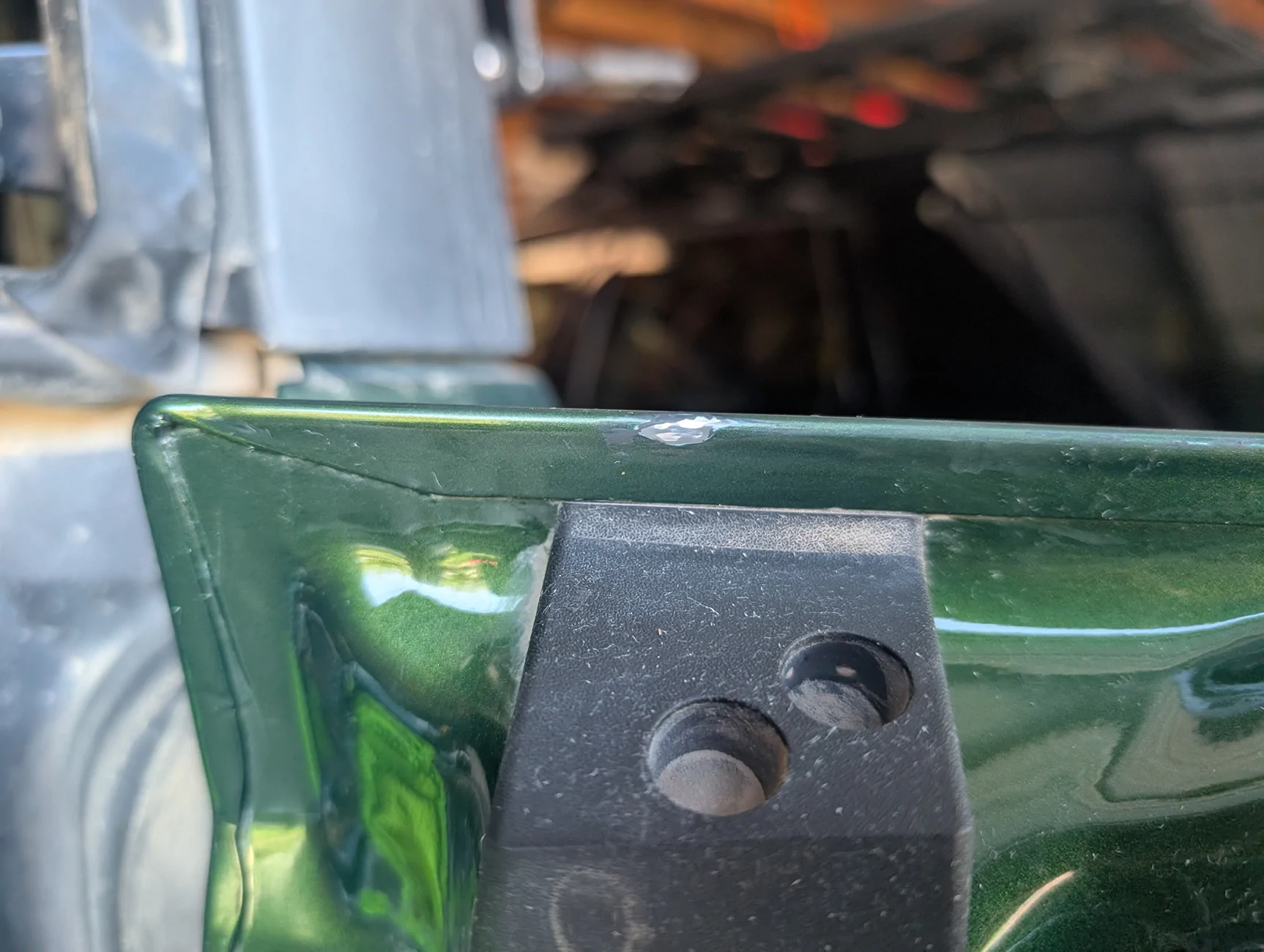 Ford Bronco Excessive paint wear on tailgate PXL_20260509_212036210
