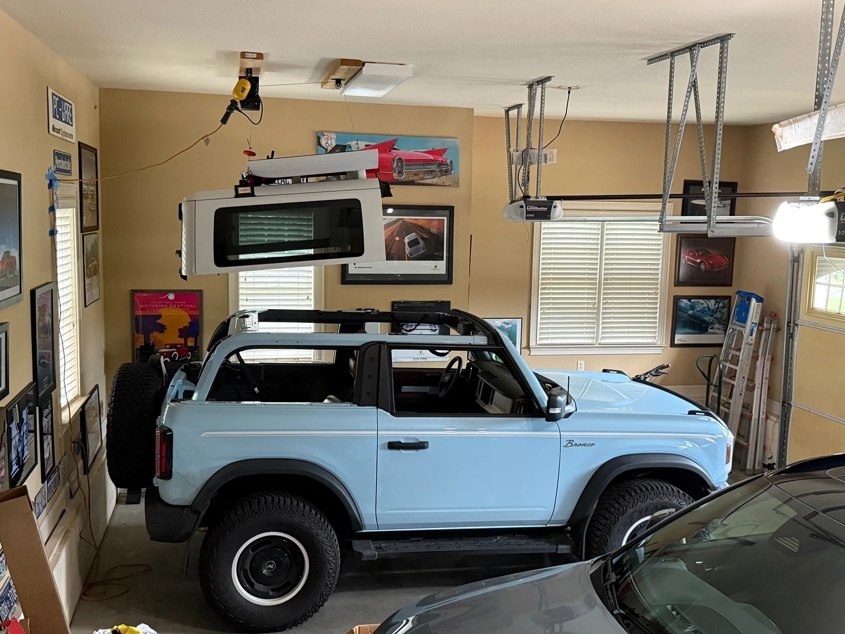 Ford Bronco Best 2024 Bronco Heritage Roof lifts? IMG_4062