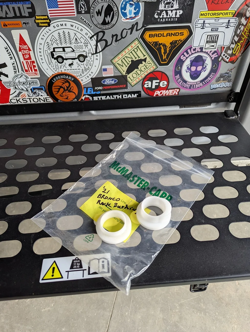 Ford Bronco Steering rack bushings cheap options and alternatives. Reviews pending! PXL_20260510_182154435