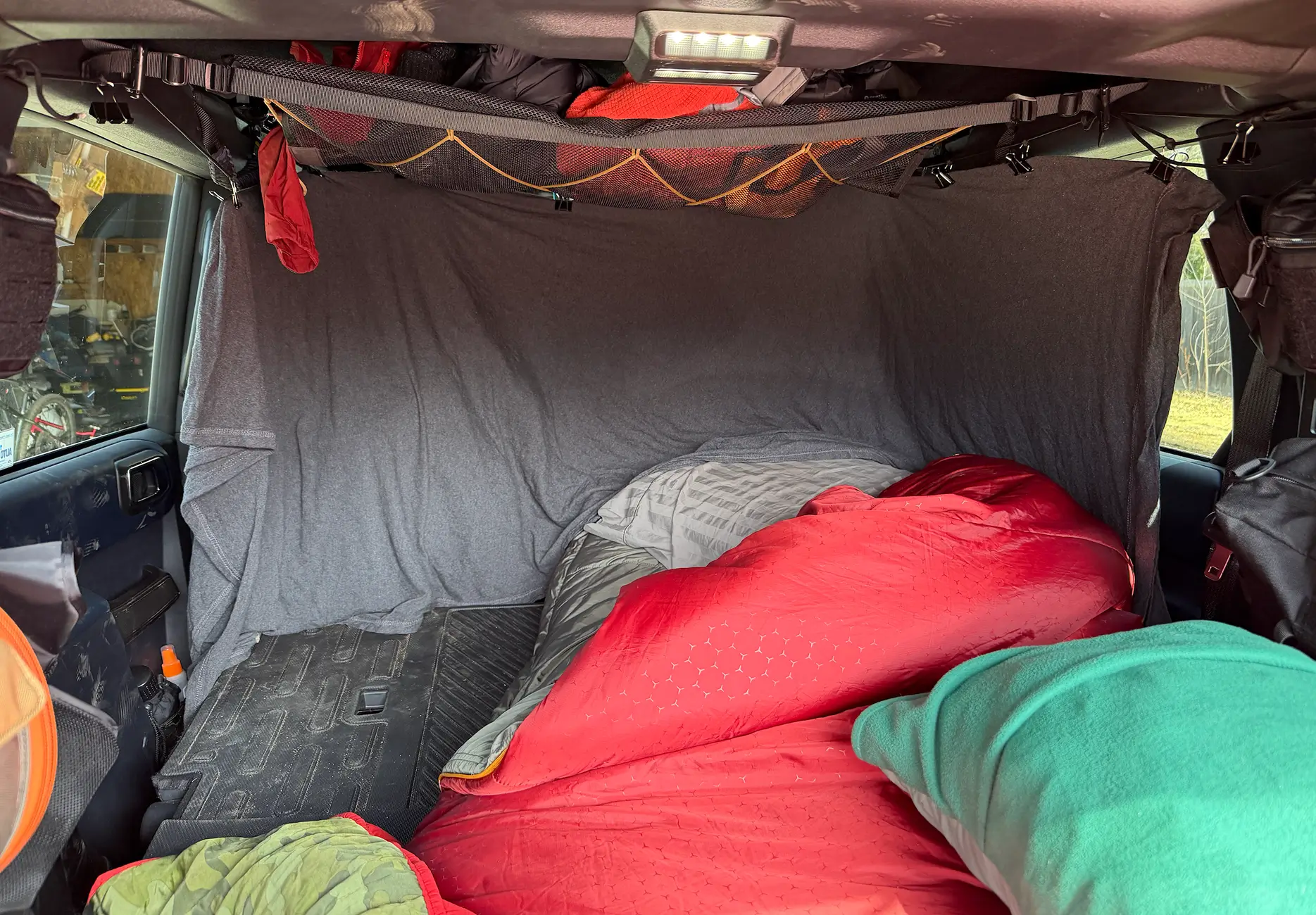 Ford Bronco How to camp when sleeping in the Bronco… Untitled 4