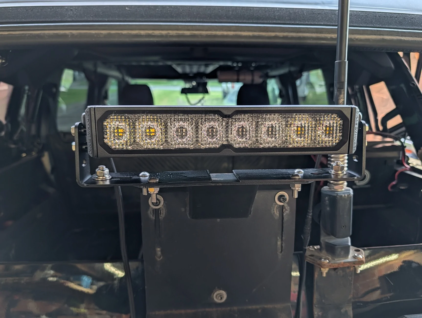Ford Bronco Diode Dynamics Chase Light Bar Install PXL_20260512_000619224