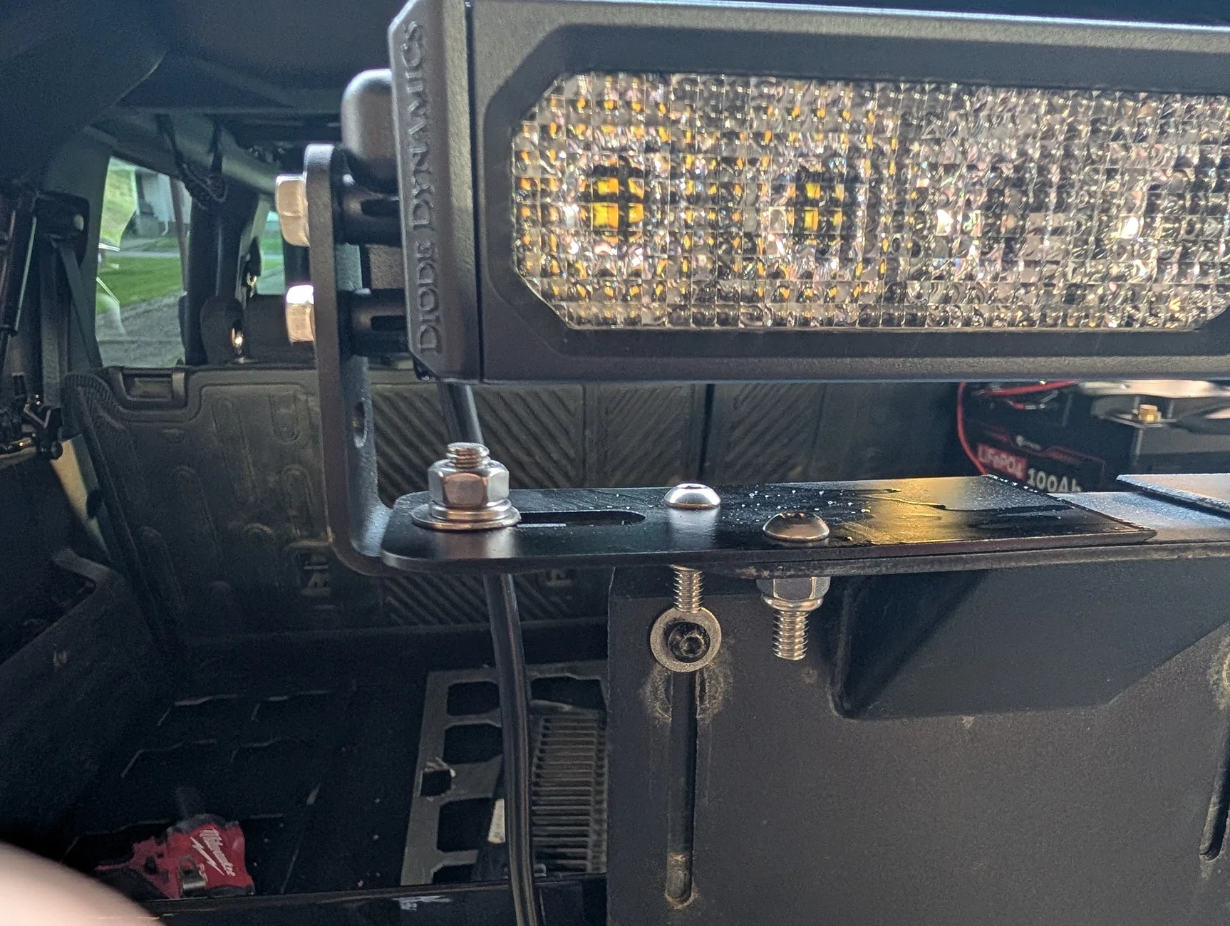 Ford Bronco Diode Dynamics Chase Light Bar Install PXL_20260512_000623083