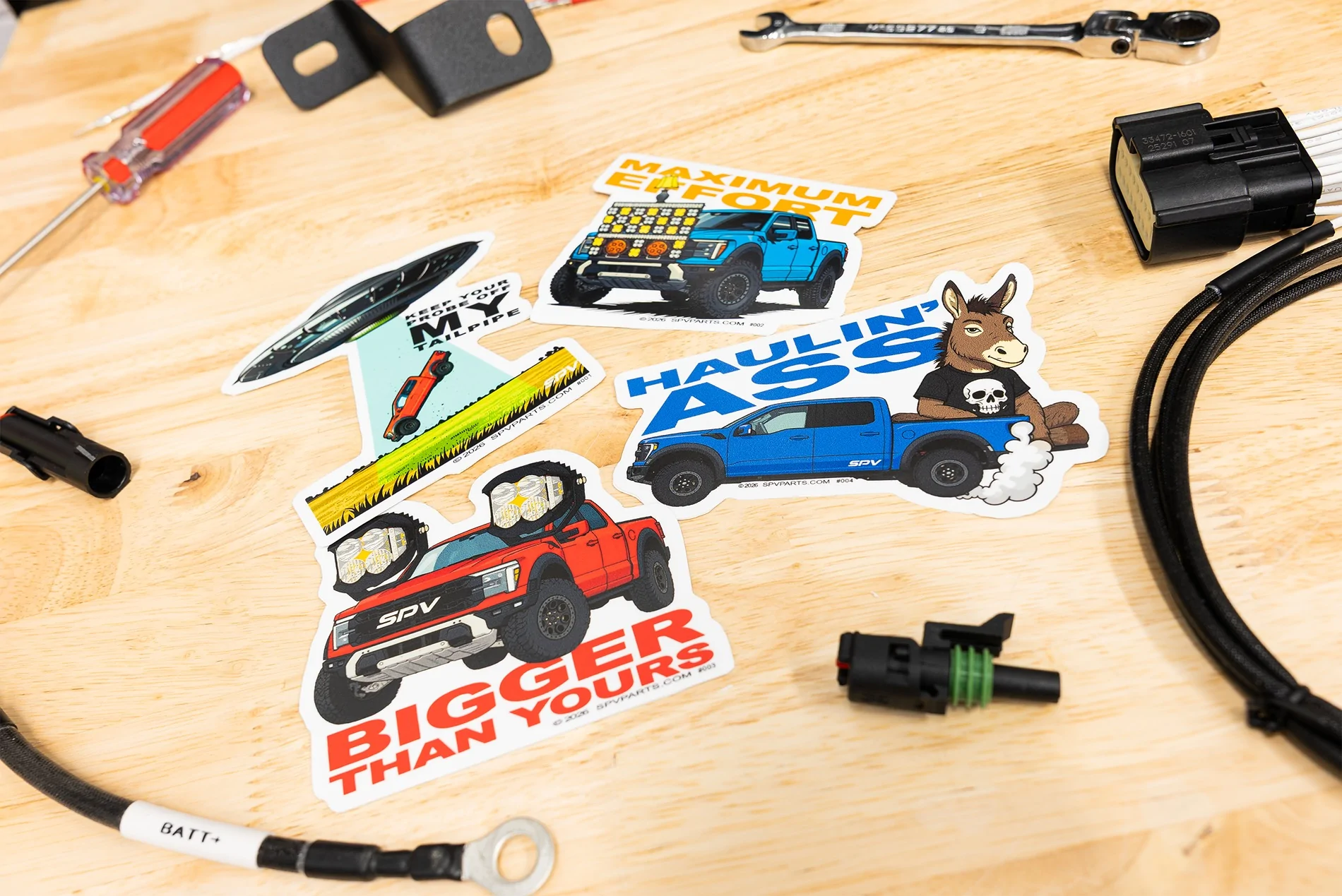 Ford Bronco NEW Collectible Vehicle Graphic Sticker (Limited Edition Series) SPVStickerPack1-4