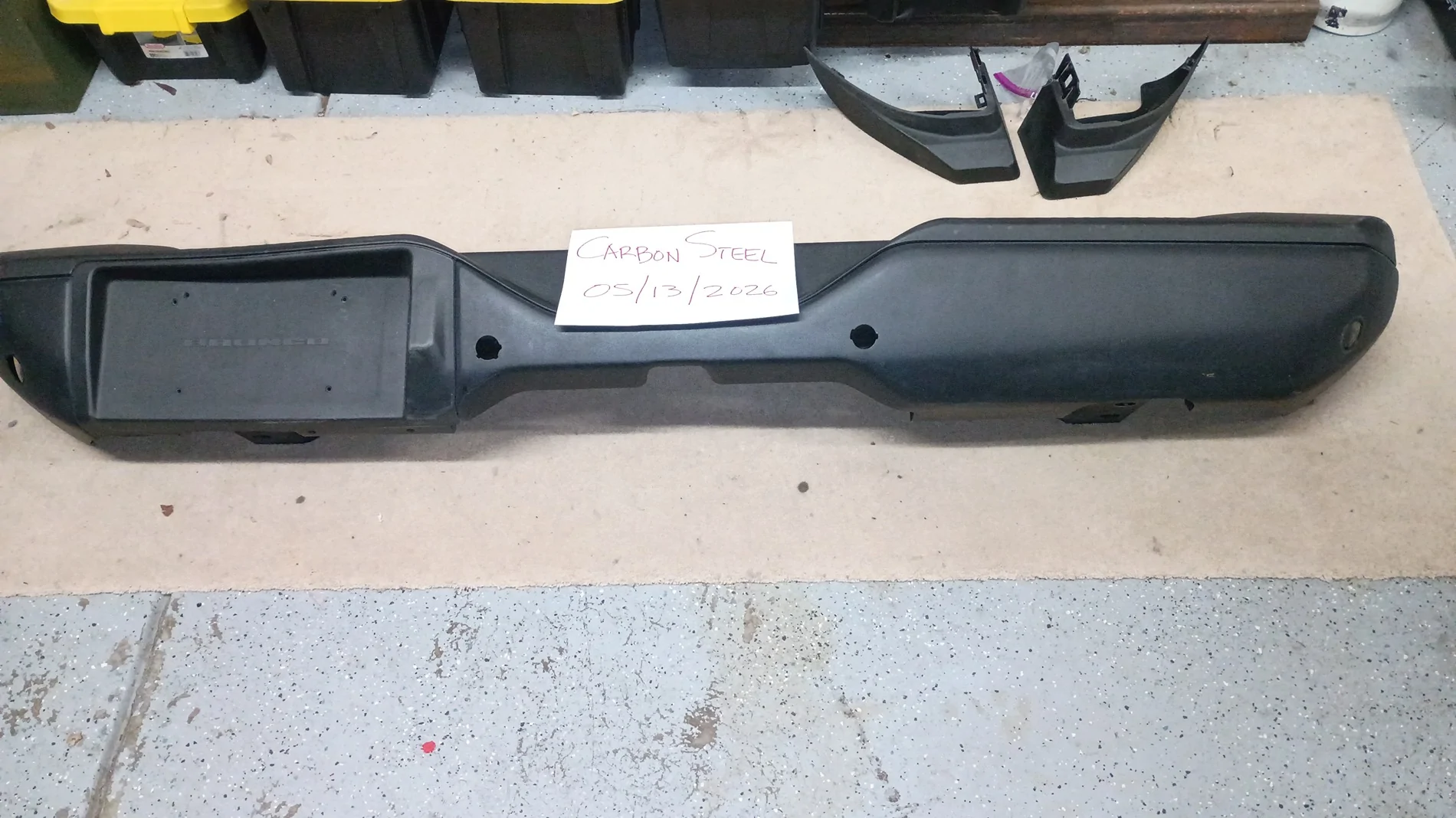 Ford Bronco Badlands Rear Steel Bumper IMG_20260513_065430687