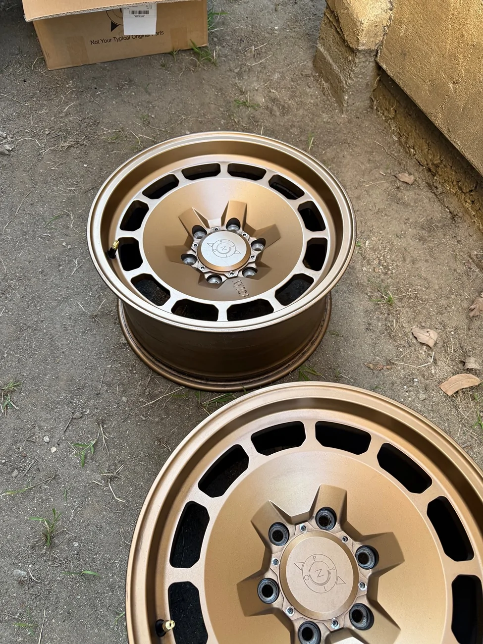 Ford Bronco Nytop adv classic wheels set of 5 SoCal IMG_4064