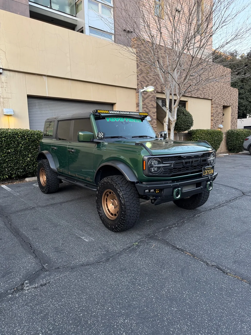 Ford Bronco Nytop adv classic wheels set of 5 SoCal IMG_3398