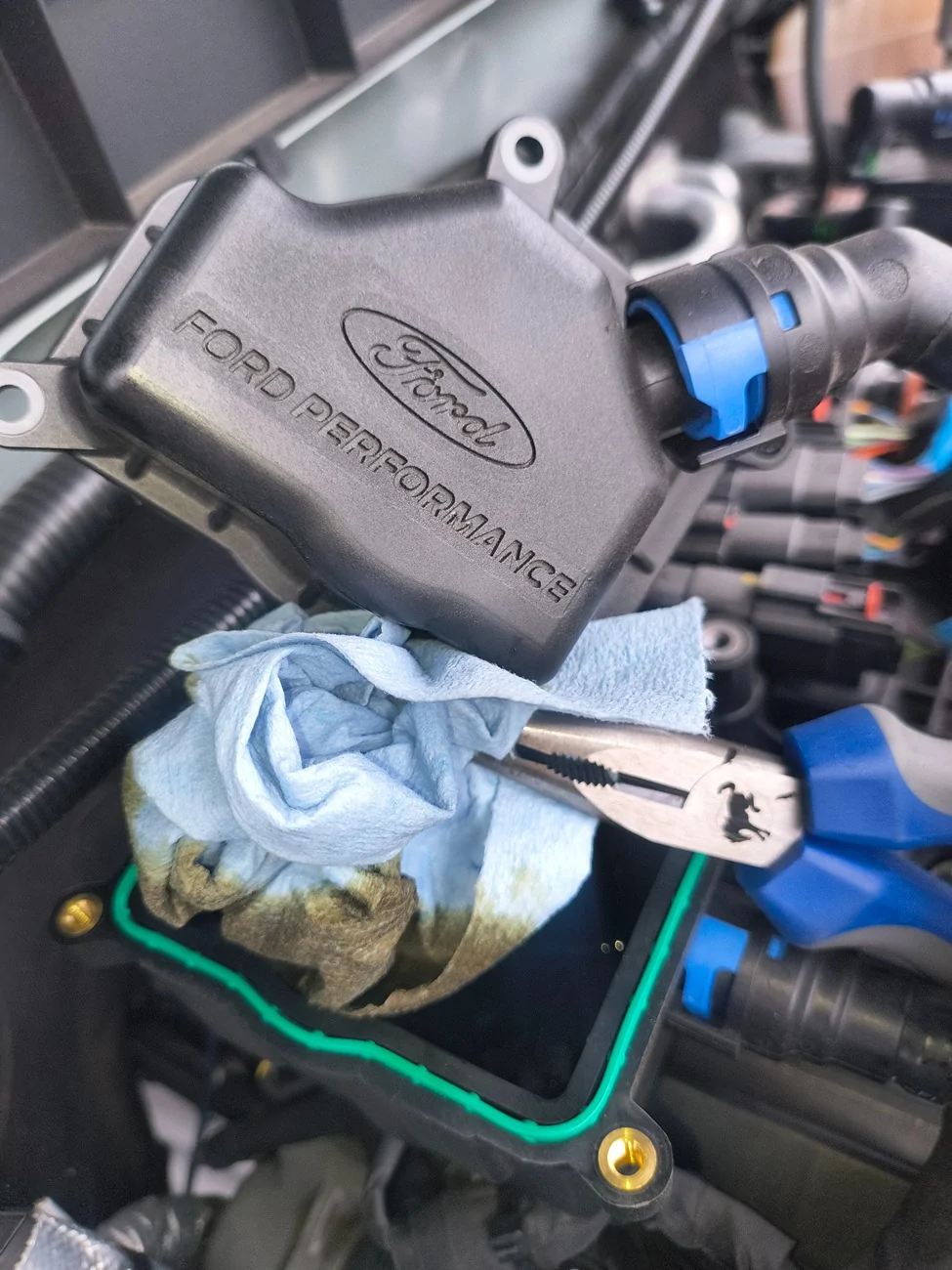 Ford Bronco Ford Performance Air/Oil Separator Kit for 2.7 Install IMG_20260508_080520457