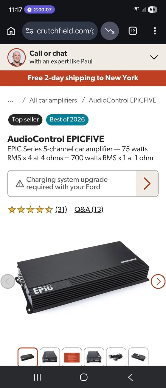 Ford Bronco Wiring/ Alternator upgrade for Audio upgrade Screenshot_20260516_111730_Chrom