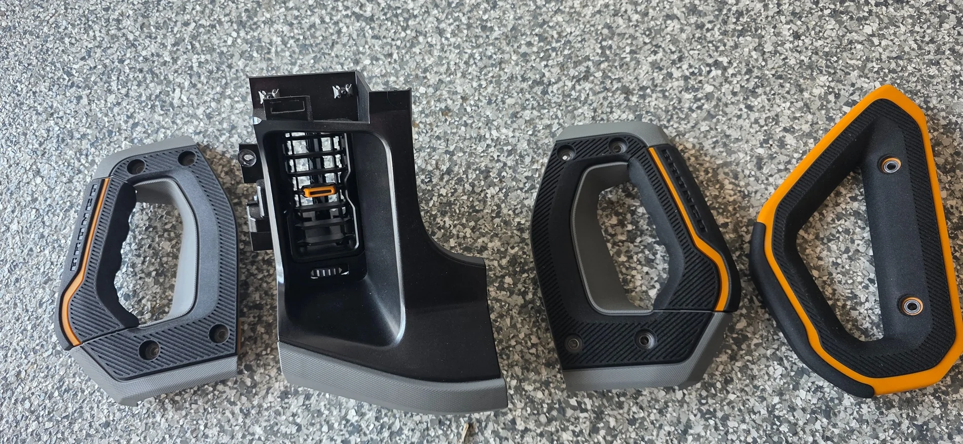 Ford Bronco OEM Badlands Gray Dash Trim Pieces 20260515_123810