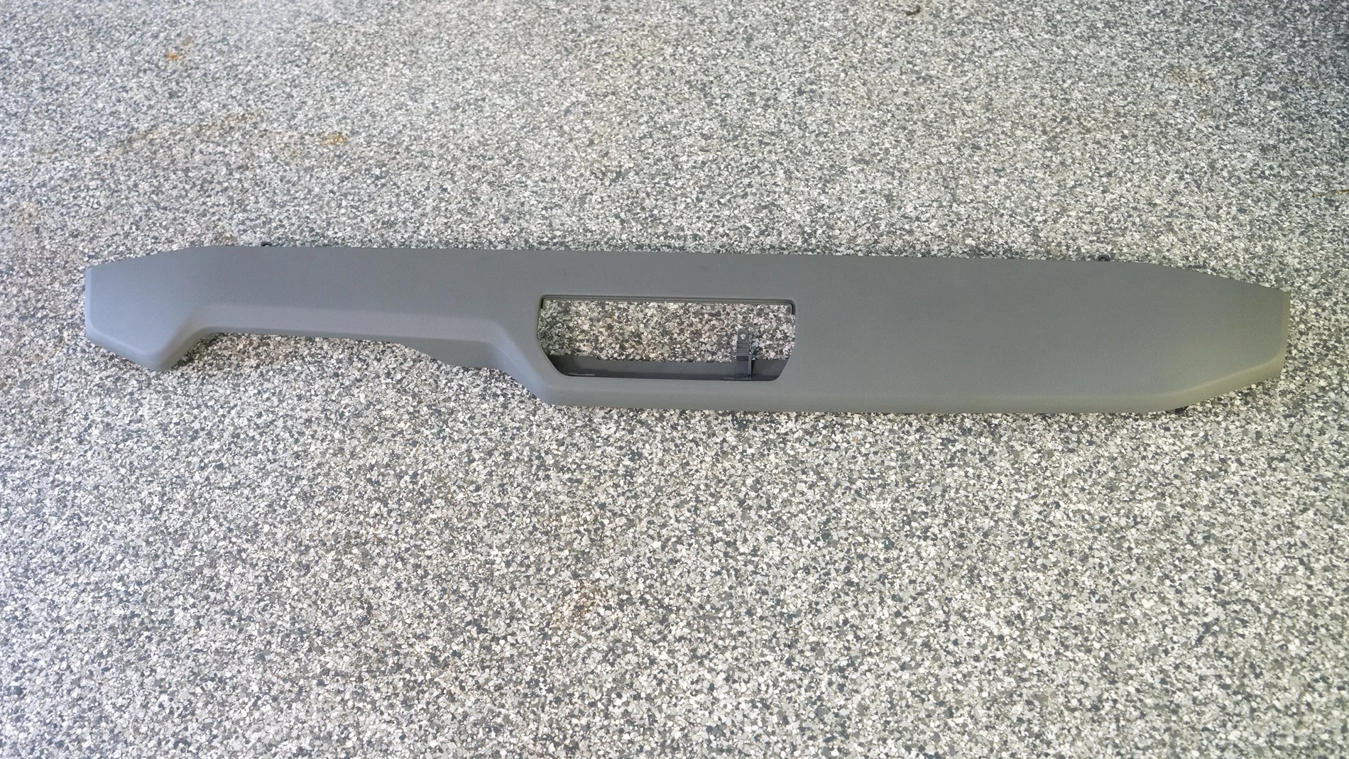 Ford Bronco OEM Badlands Gray Dash Trim Pieces _DSC1160