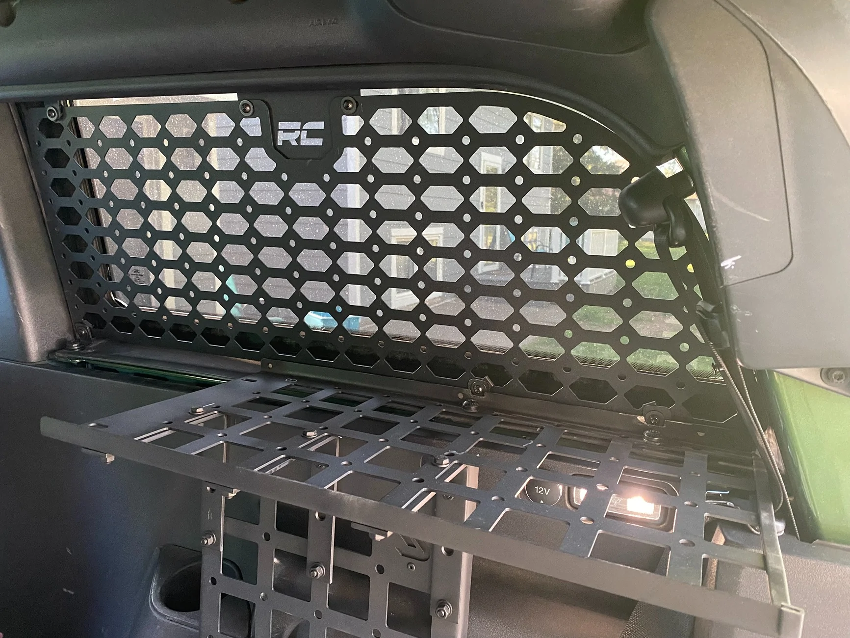 Ford Bronco DIY custom battery mount Ecoflow Trail 300 s3