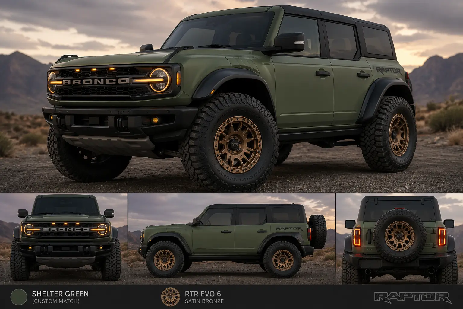 Ford Bronco Shelter Green w/RTR Evo 6 Wheels in Bronze? D58592A4-0FB9-445E-B518-1F91C80D857B
