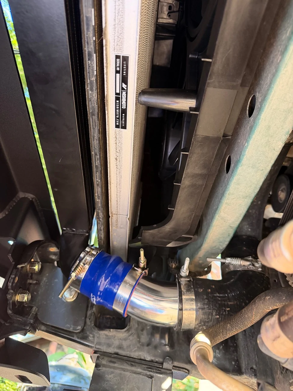 Ford Bronco CVF High Mount Intercooler install and testing IMG_6077